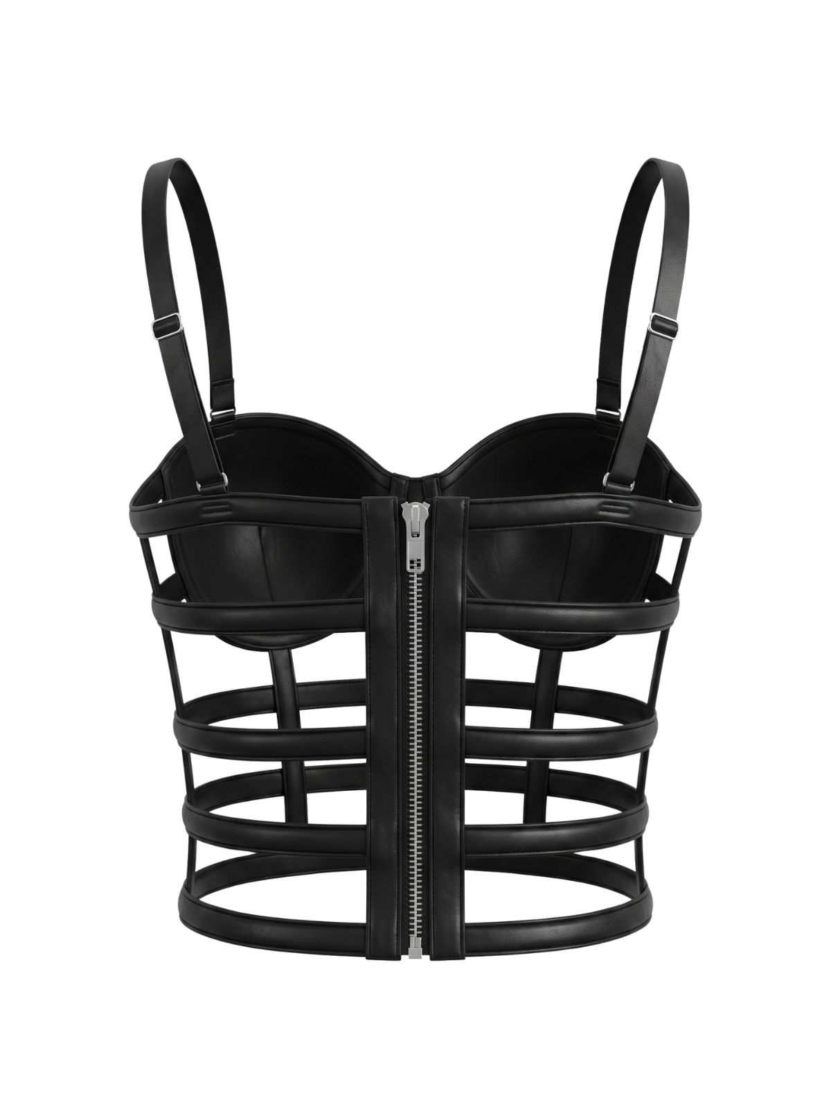 Riley Leather Bra