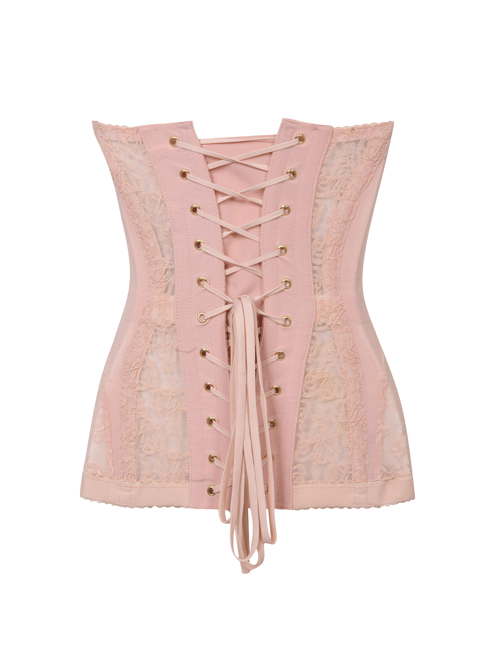 Sadie Lace Corset In Nude