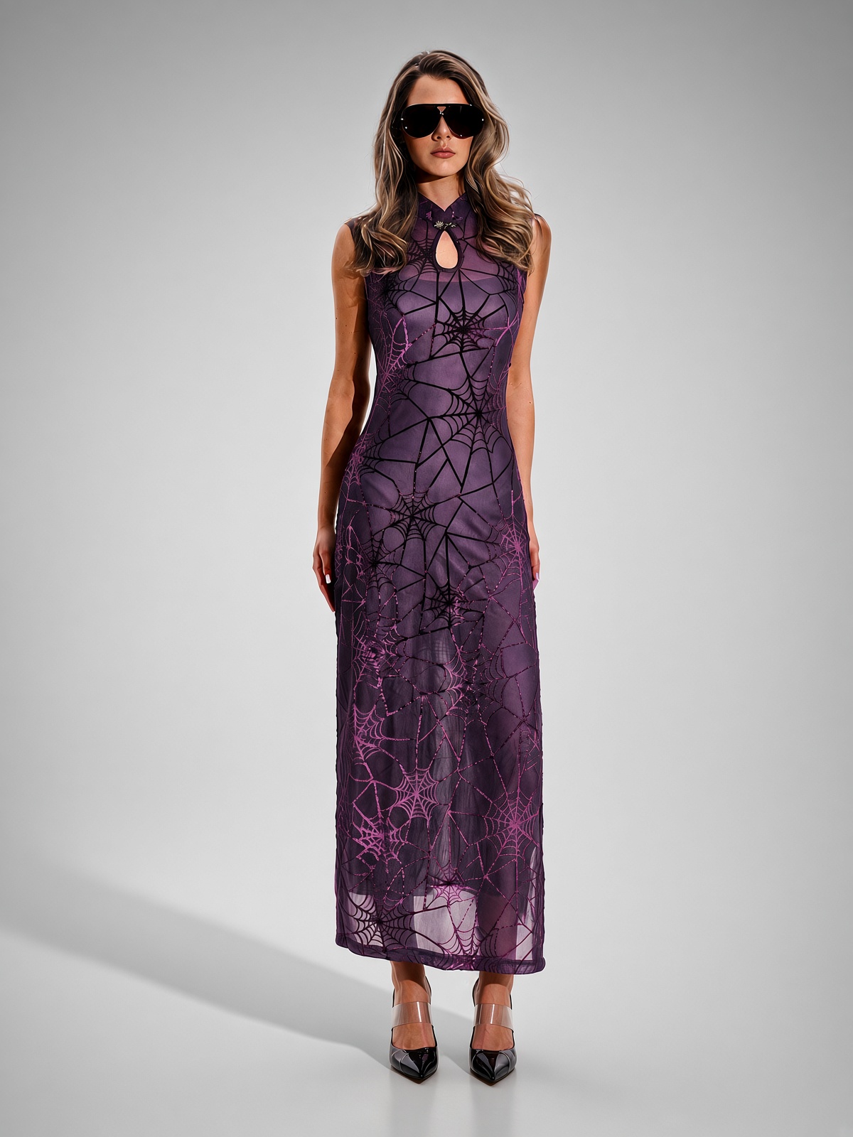 Braelynn Cobweb Cheongsam