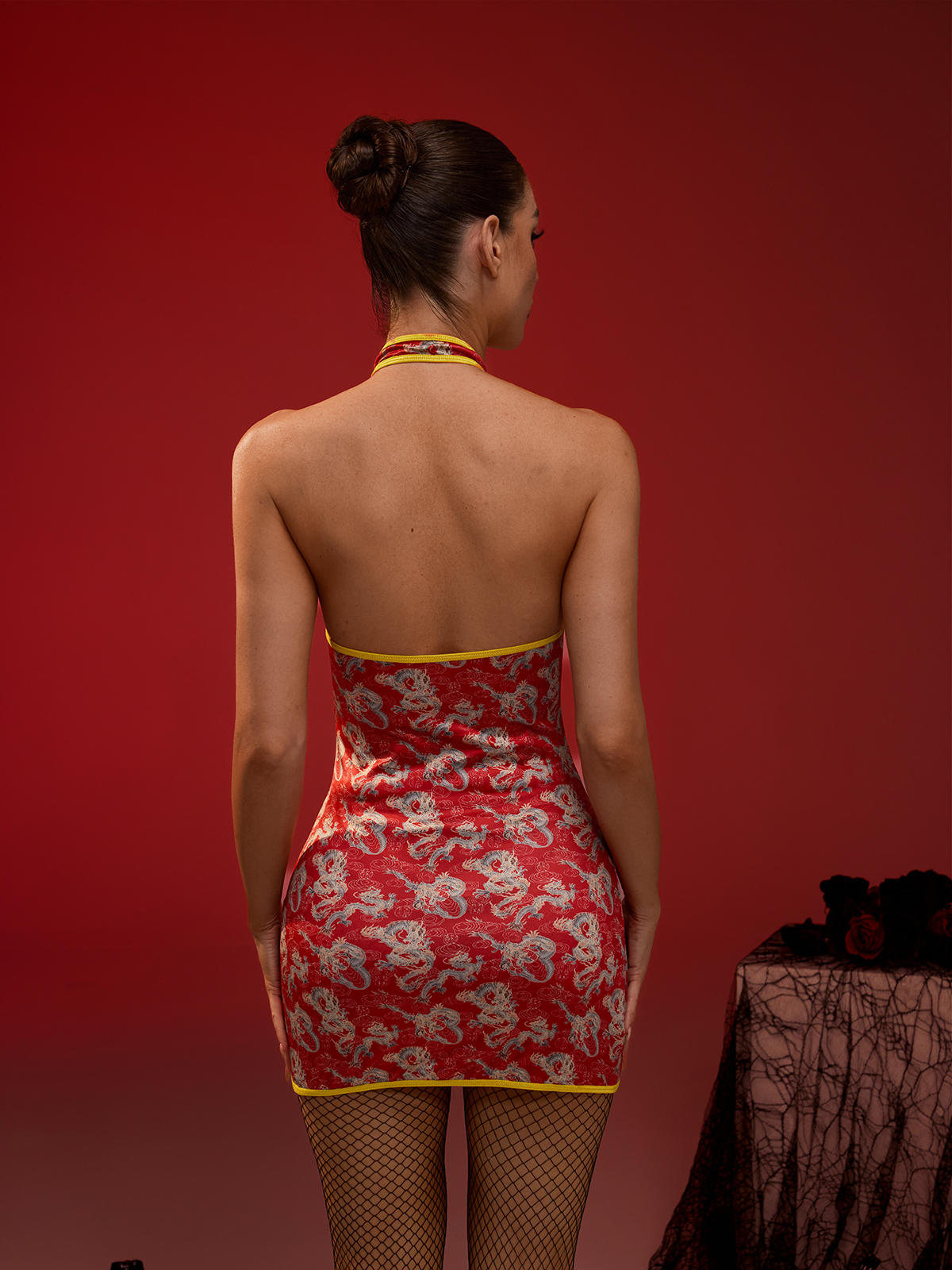 Sawyer Halterneck Cheongsam