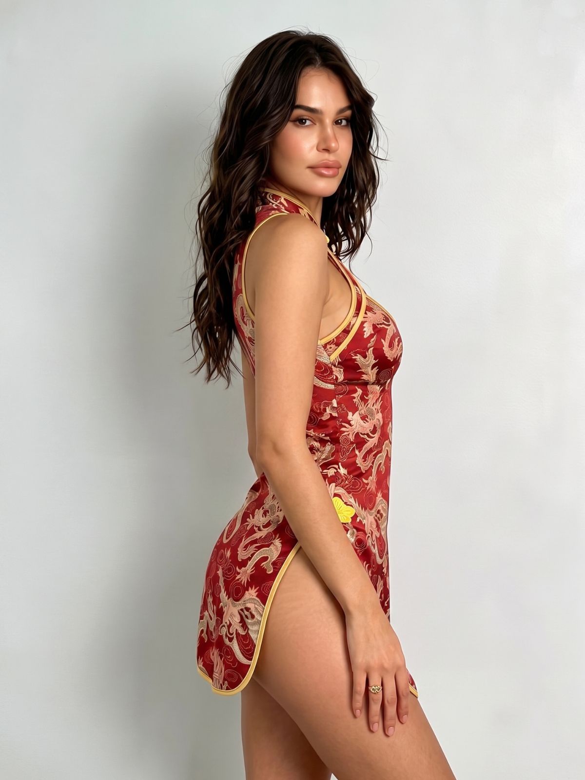 Sawyer Cheongsam - Red