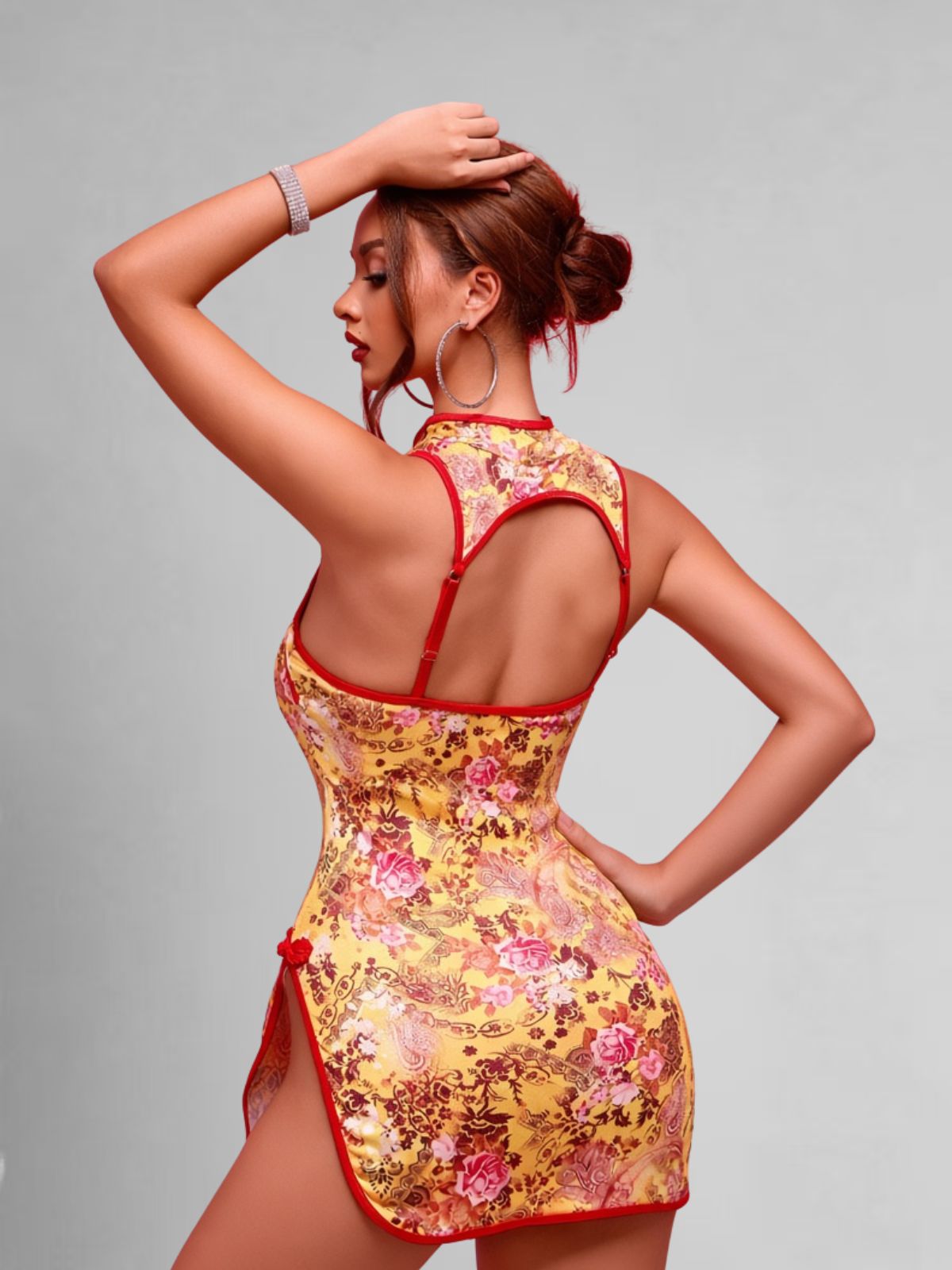 Sawyer Cheongsam - Yellow