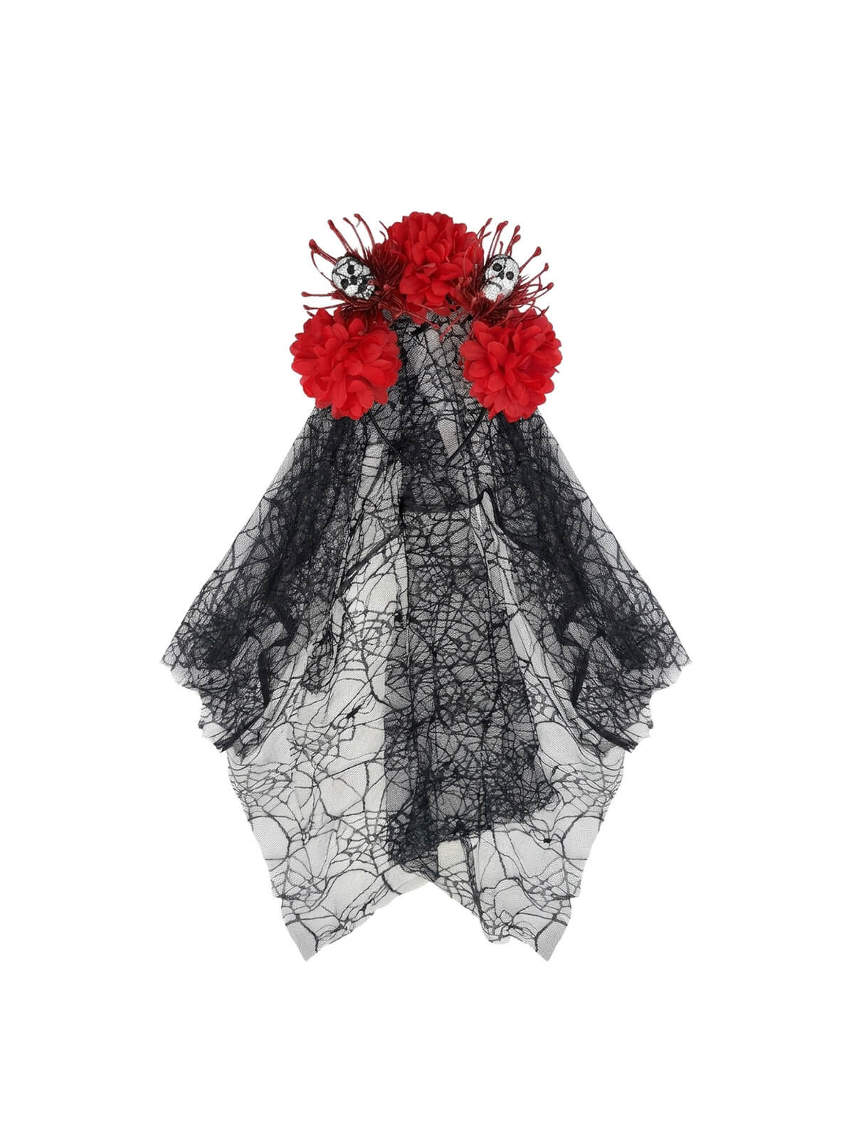 Skull Lace Veil