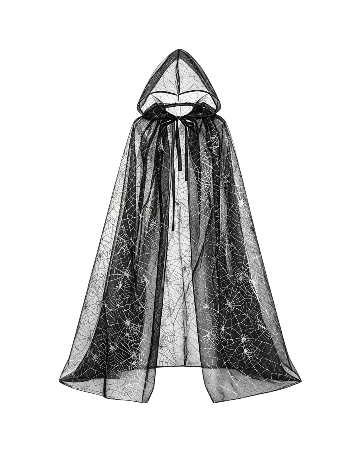 Spiderweb Hooded Cape