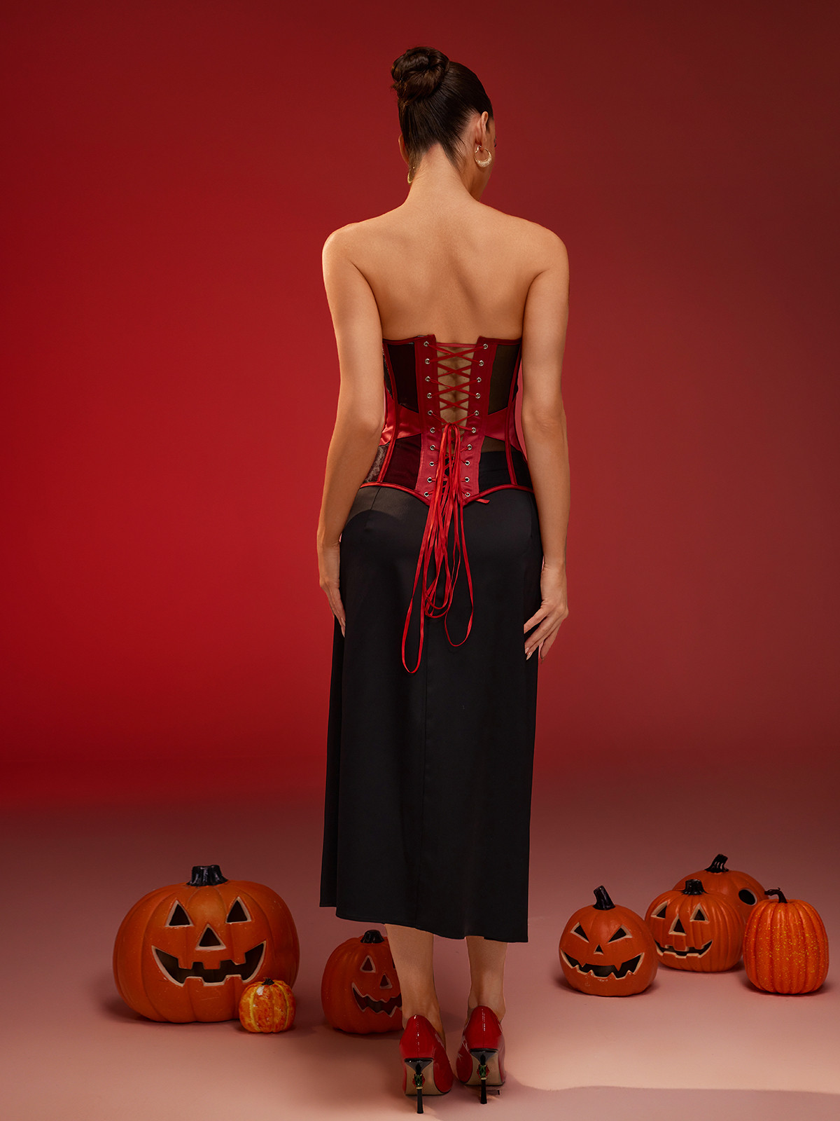 Tallulah Corset - Red