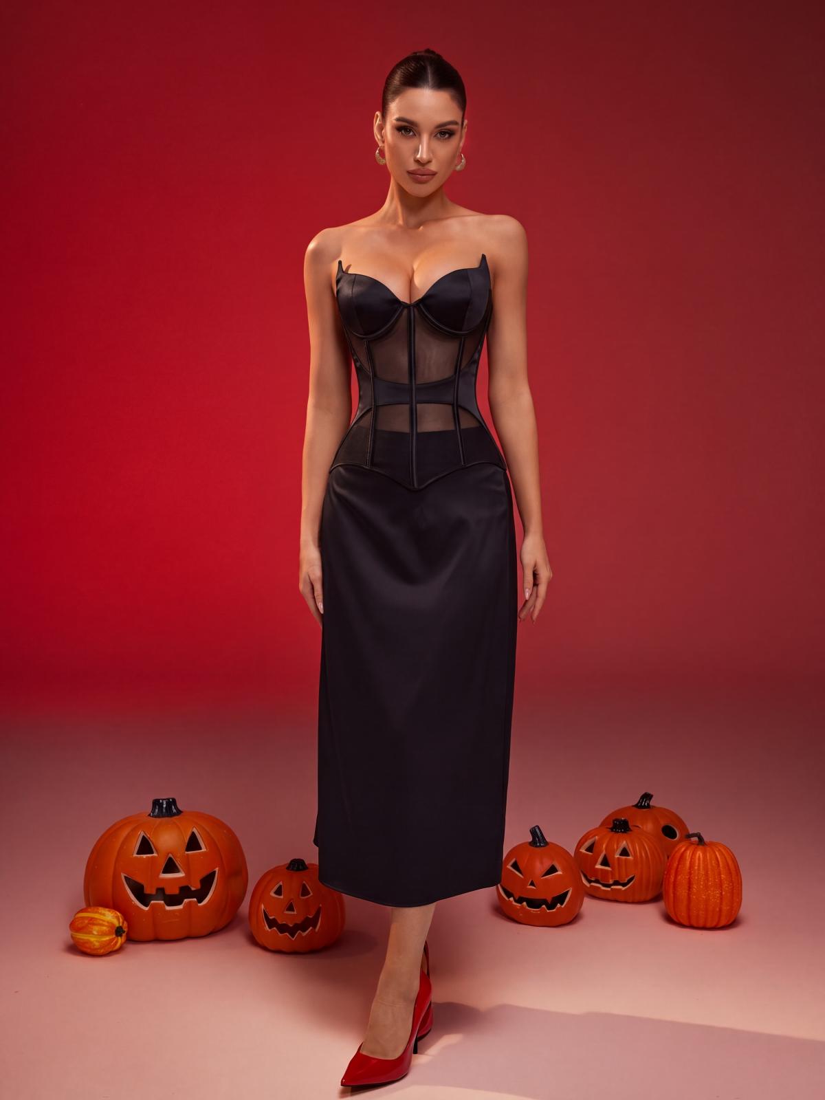 Tallulah Corset - Black