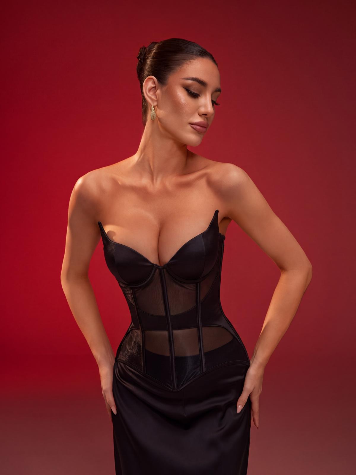 Tallulah Corset - Black