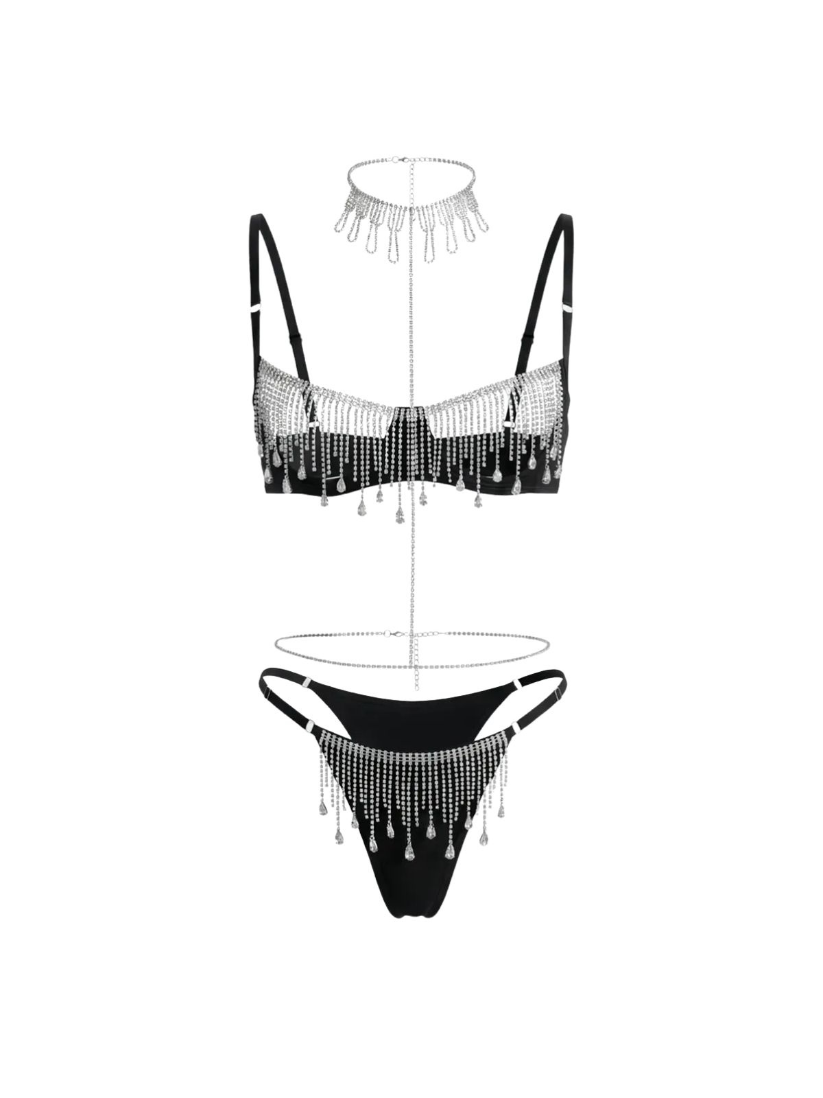 Treasure Tassel Lingerie Set