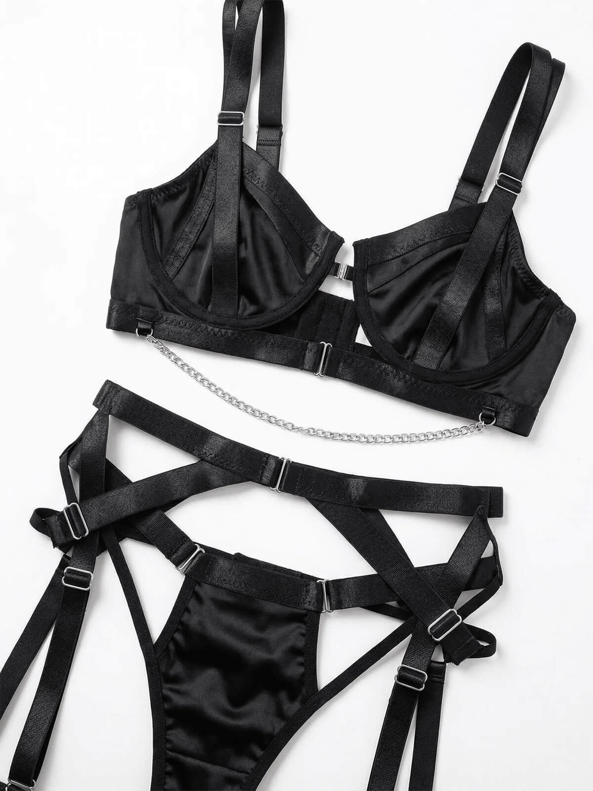 Victoria Lingerie Set - Black