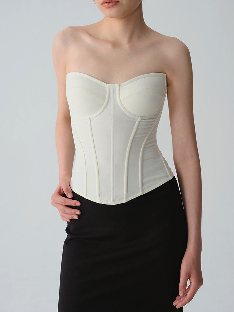 Willa Bustier - White