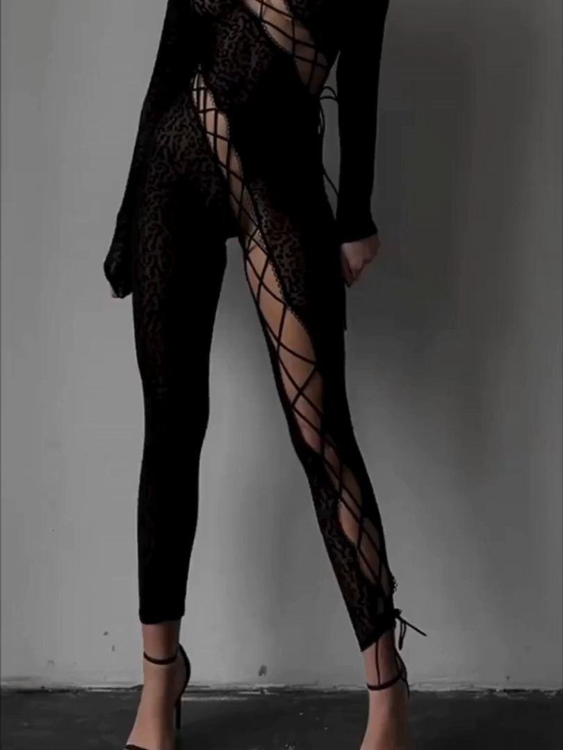 Jream Leopard Catsuit