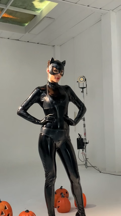 Bellamy Latex Bra Set - Transparent