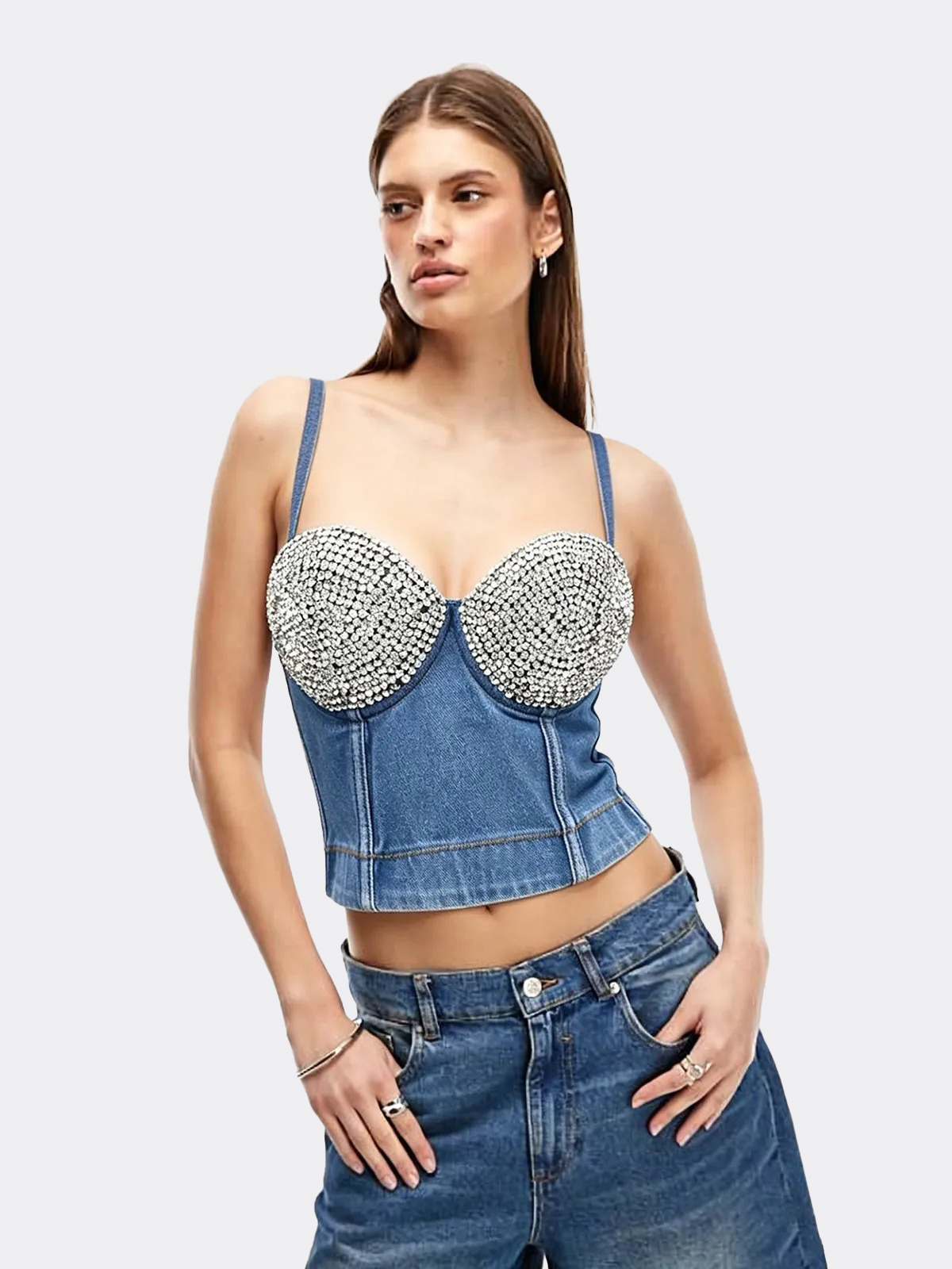 Rory Rhinestone Bustier