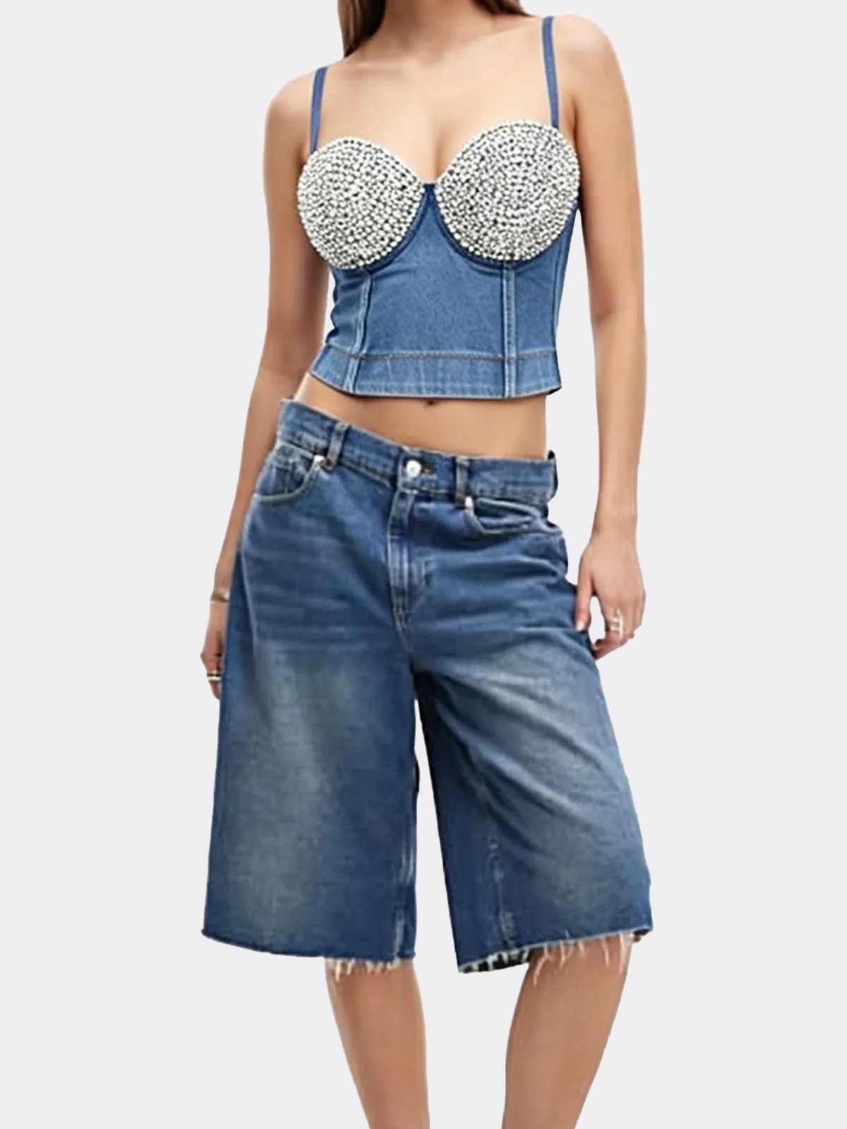 Rory Rhinestone Bustier