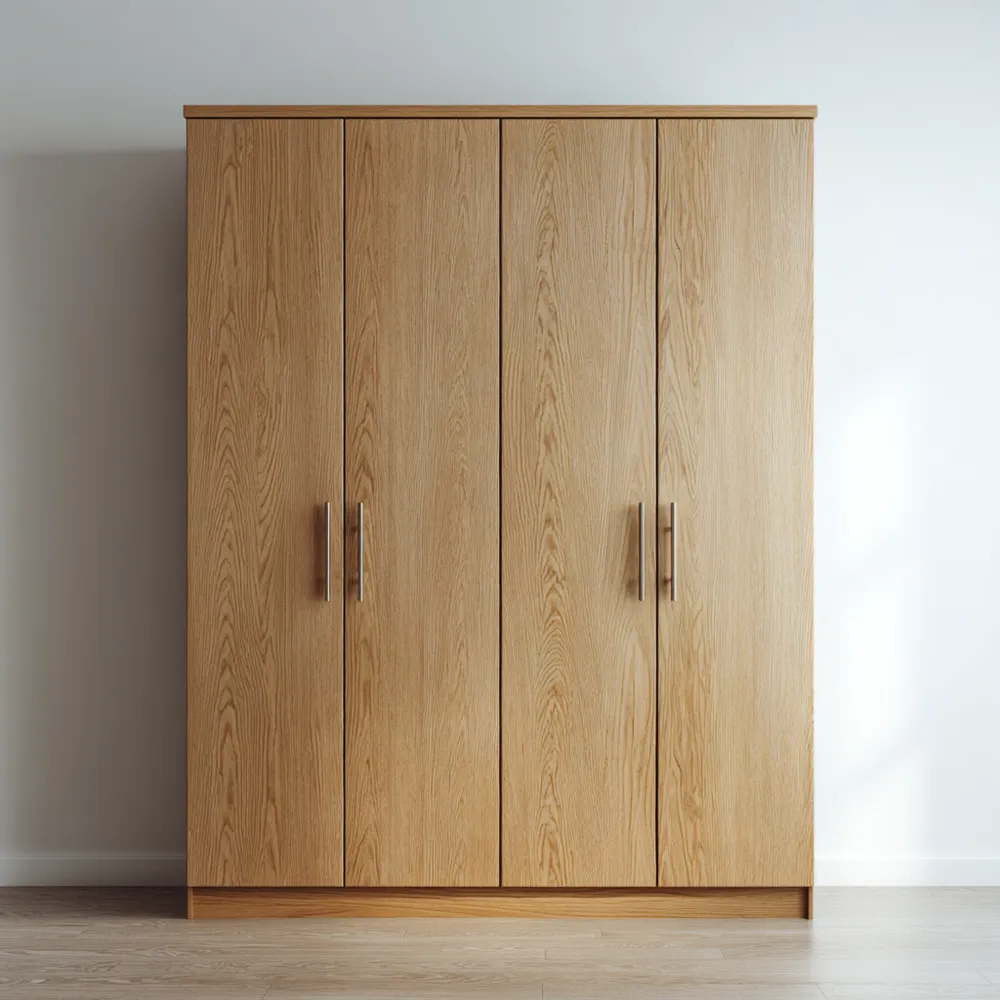 Kleiderschrank aus Eichenholz - 180x200x60 cm