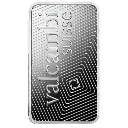 1 oz Valcambi Silver Bar