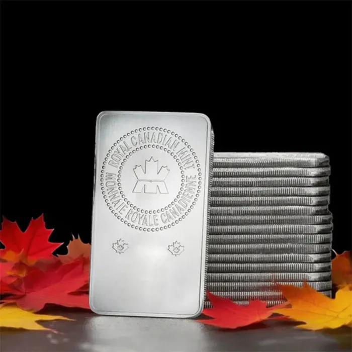 🔥🪙【Last 8 Sets!!!】🔥10 oz Royal Canadian Mint Silver Bar