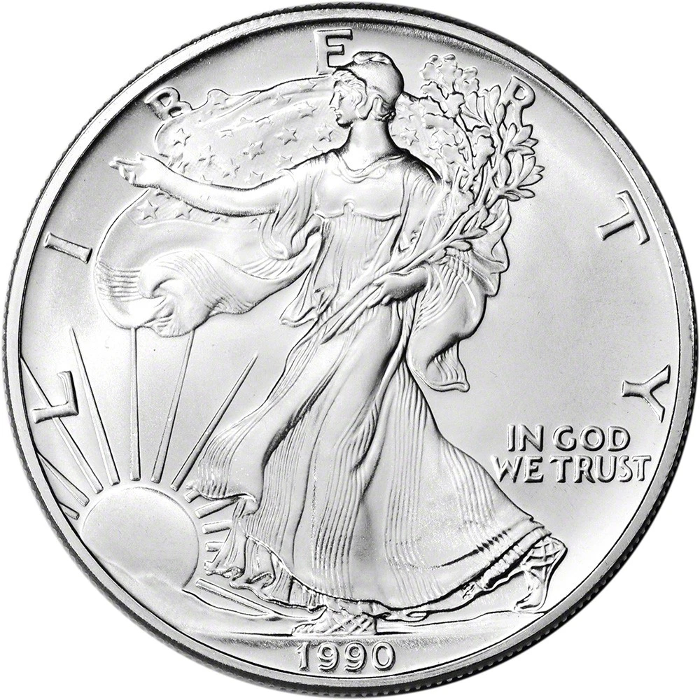 1990 American Silver Eagle – Roll of 20 Coins (NGC Gem Uncirculated)🔥FREE SHIPPING & Quality Assurance