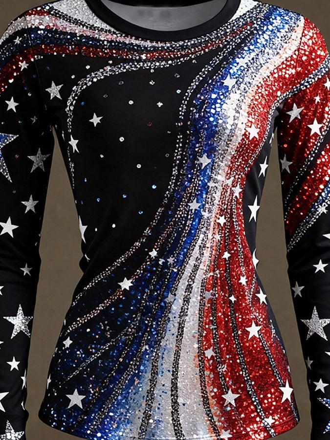 Women's Printed Casual T-shirt