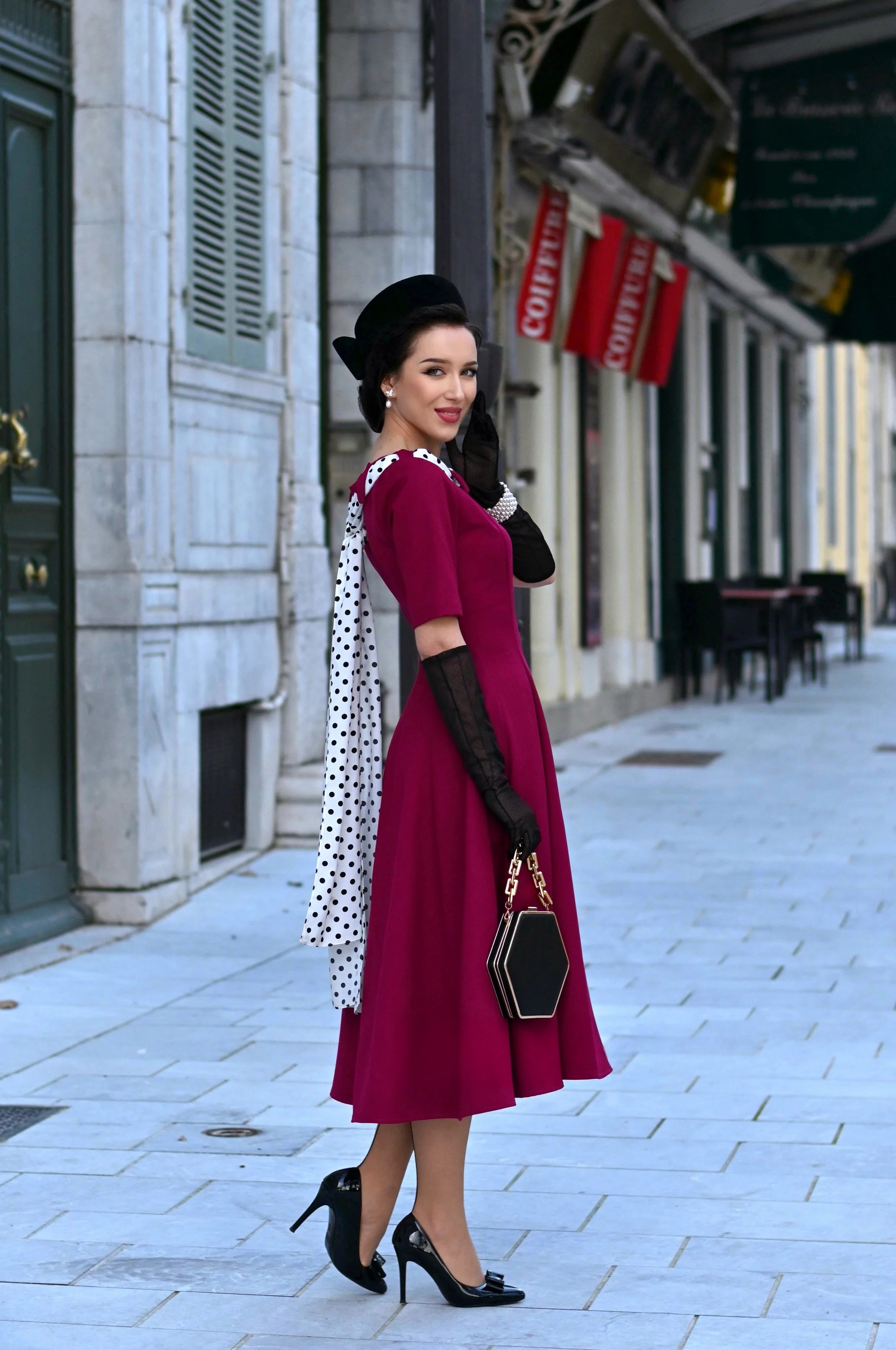Lucy Swing Vintage Midi Dress