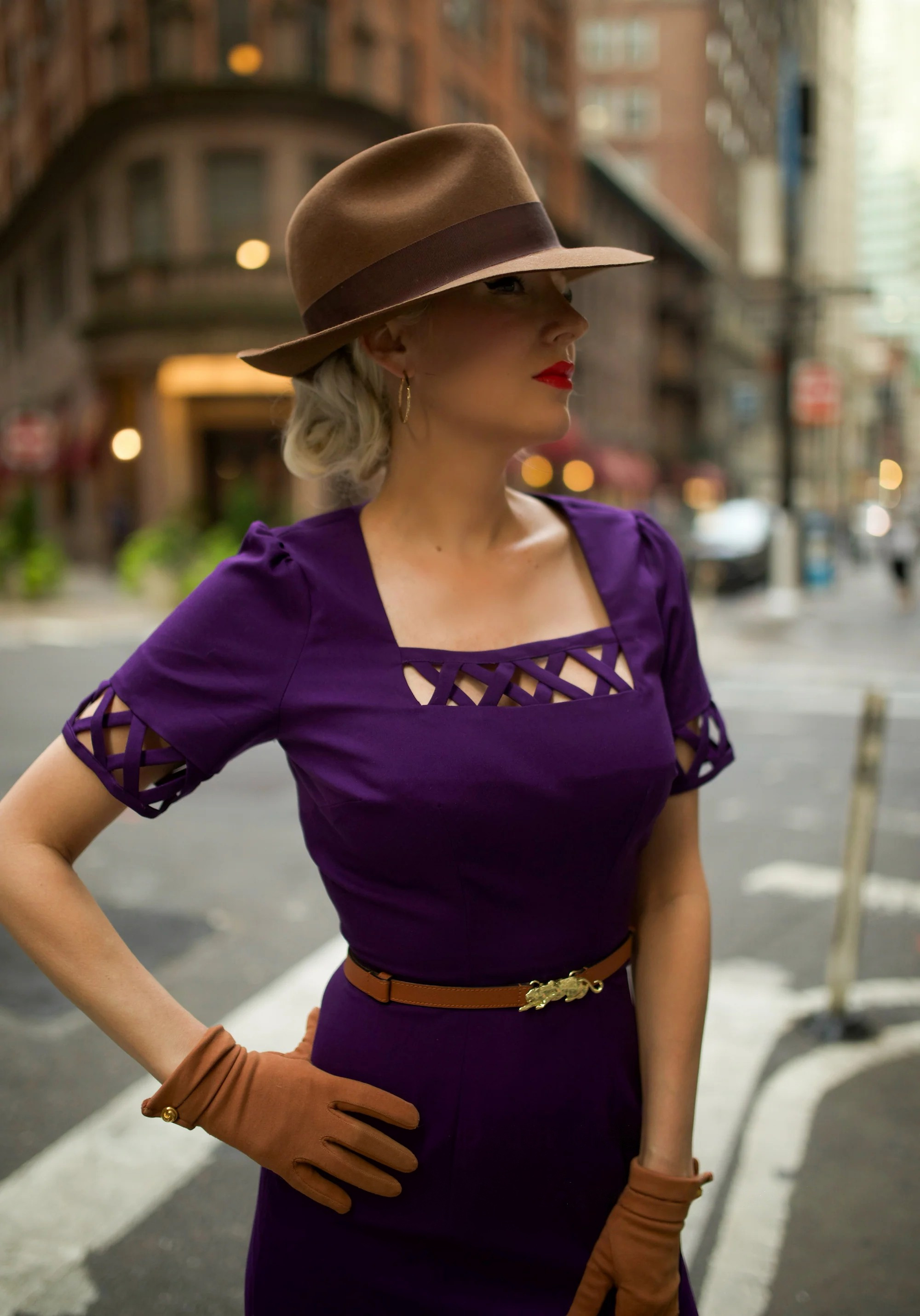 Vintage Inspired Dress – Retro Feminine Character Dress