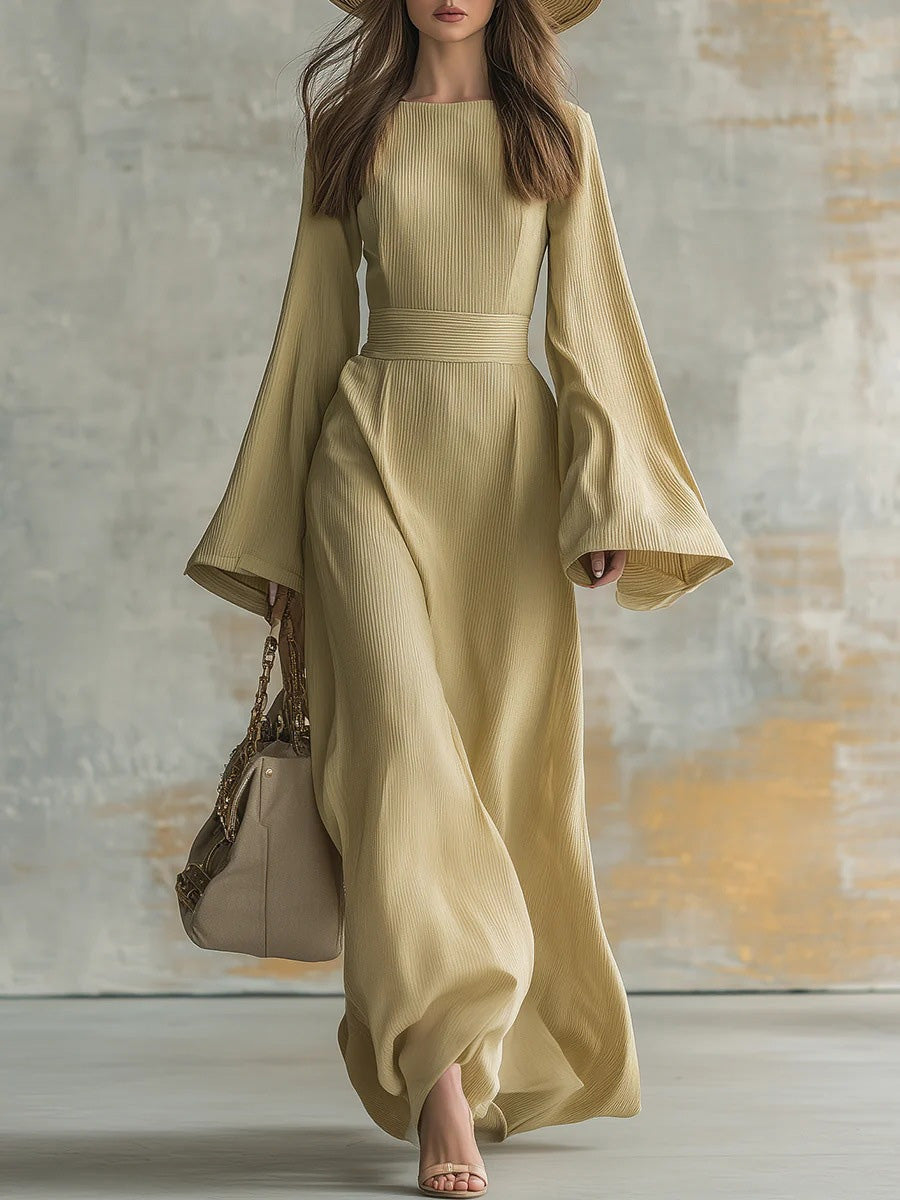 Women's Bell-sleeve Dress