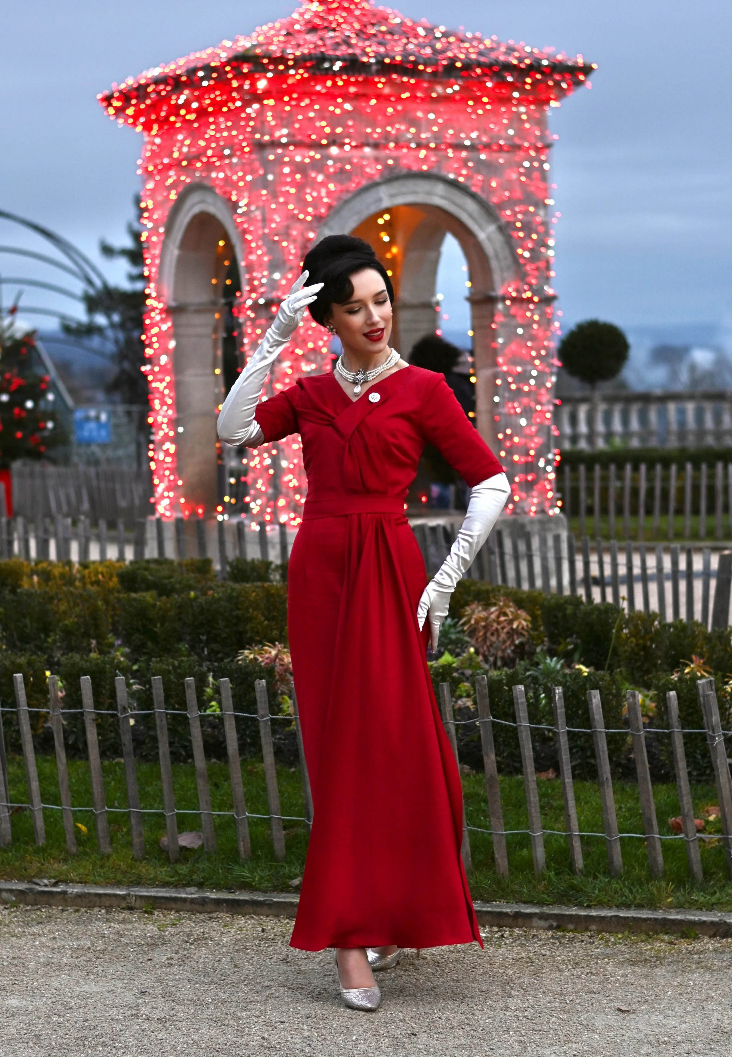 Nova Full-Length Retro Gown