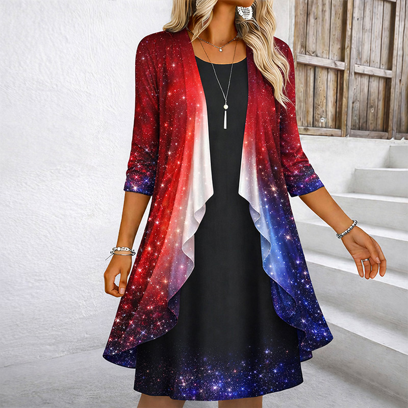 250th Anniversary Art Print Two-Piece Dress