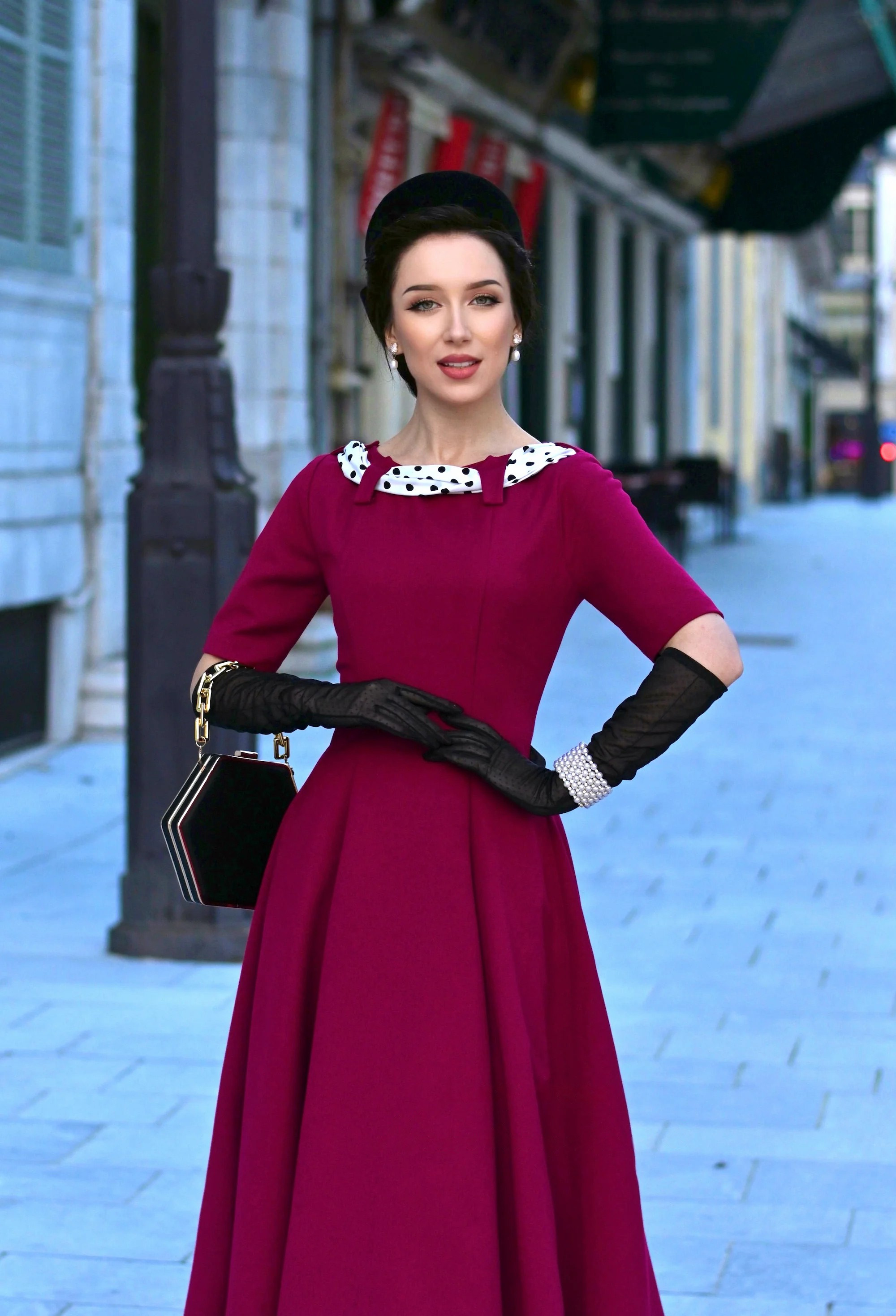 Lucy Swing Vintage Midi Dress