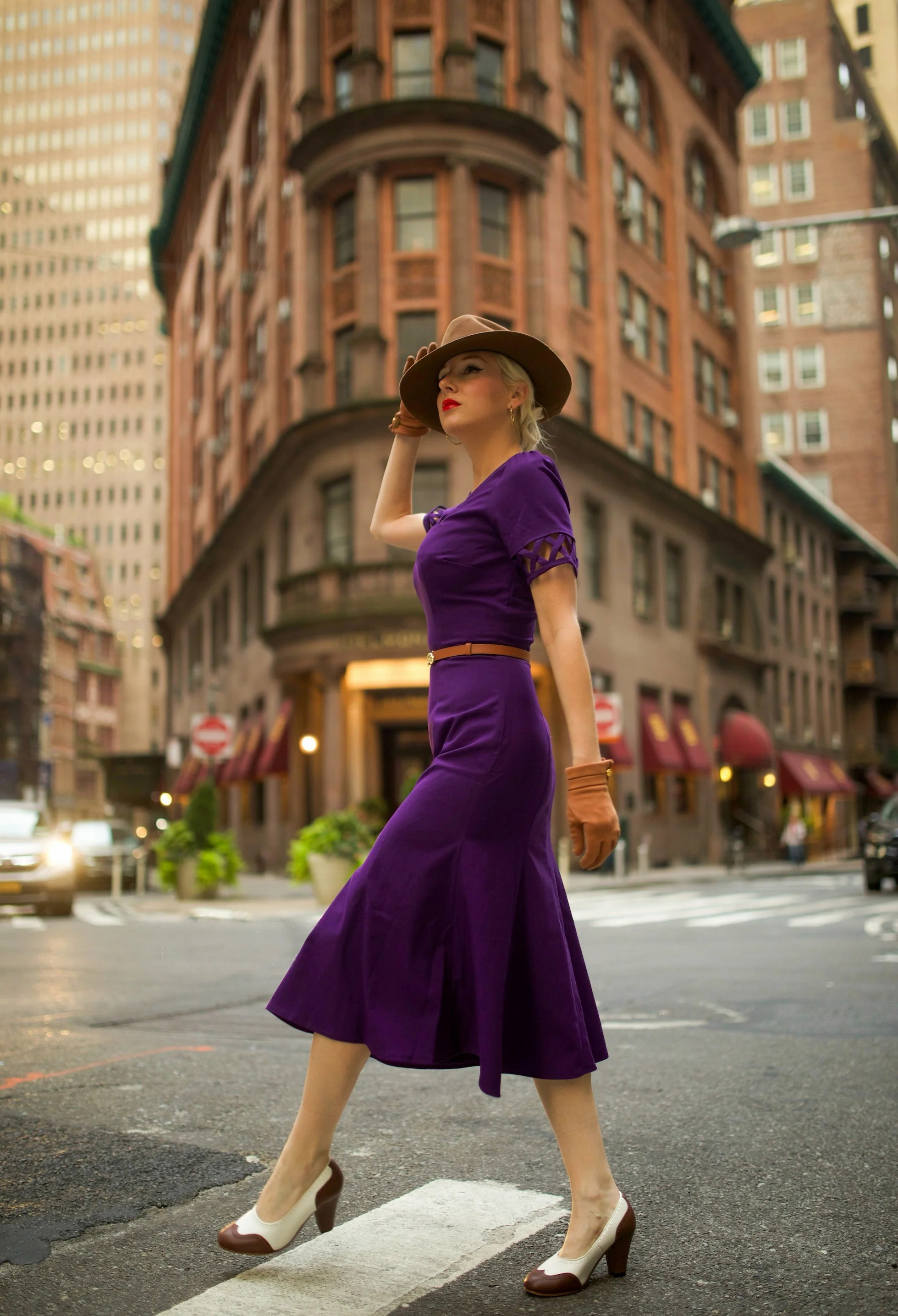 Vintage Inspired Dress – Retro Feminine Character Dress