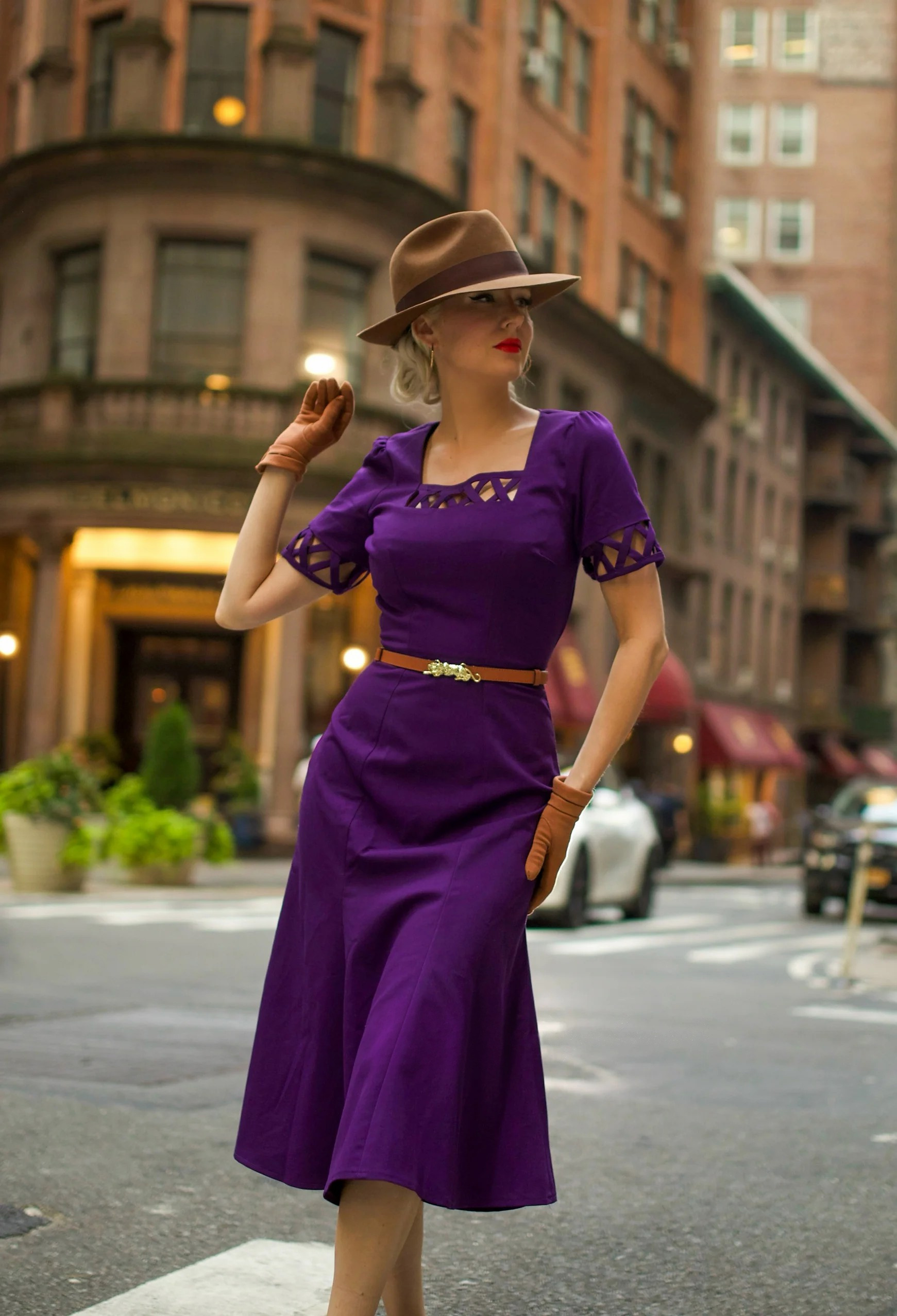 Vintage Inspired Dress – Retro Feminine Character Dress