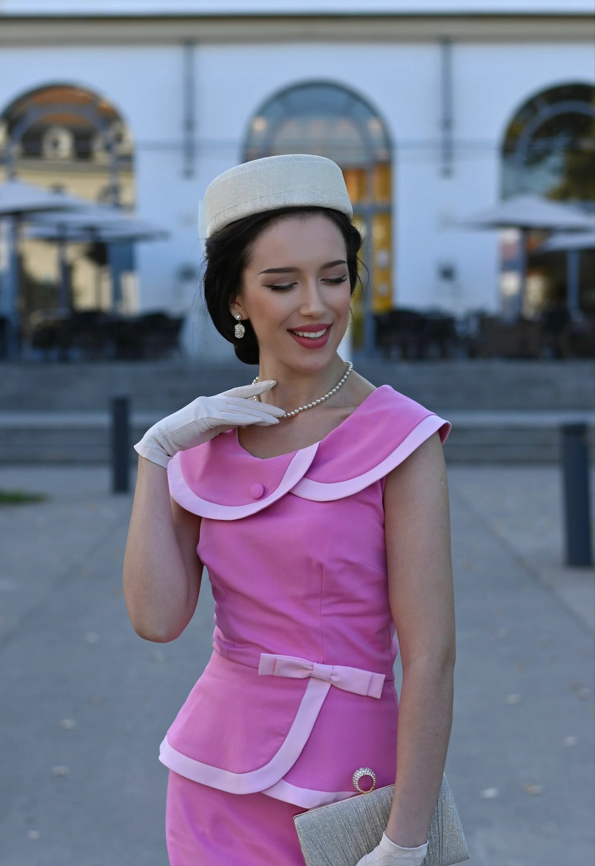 1950s Vintage Suit Set – Elegant Pencil Skirt Outfit