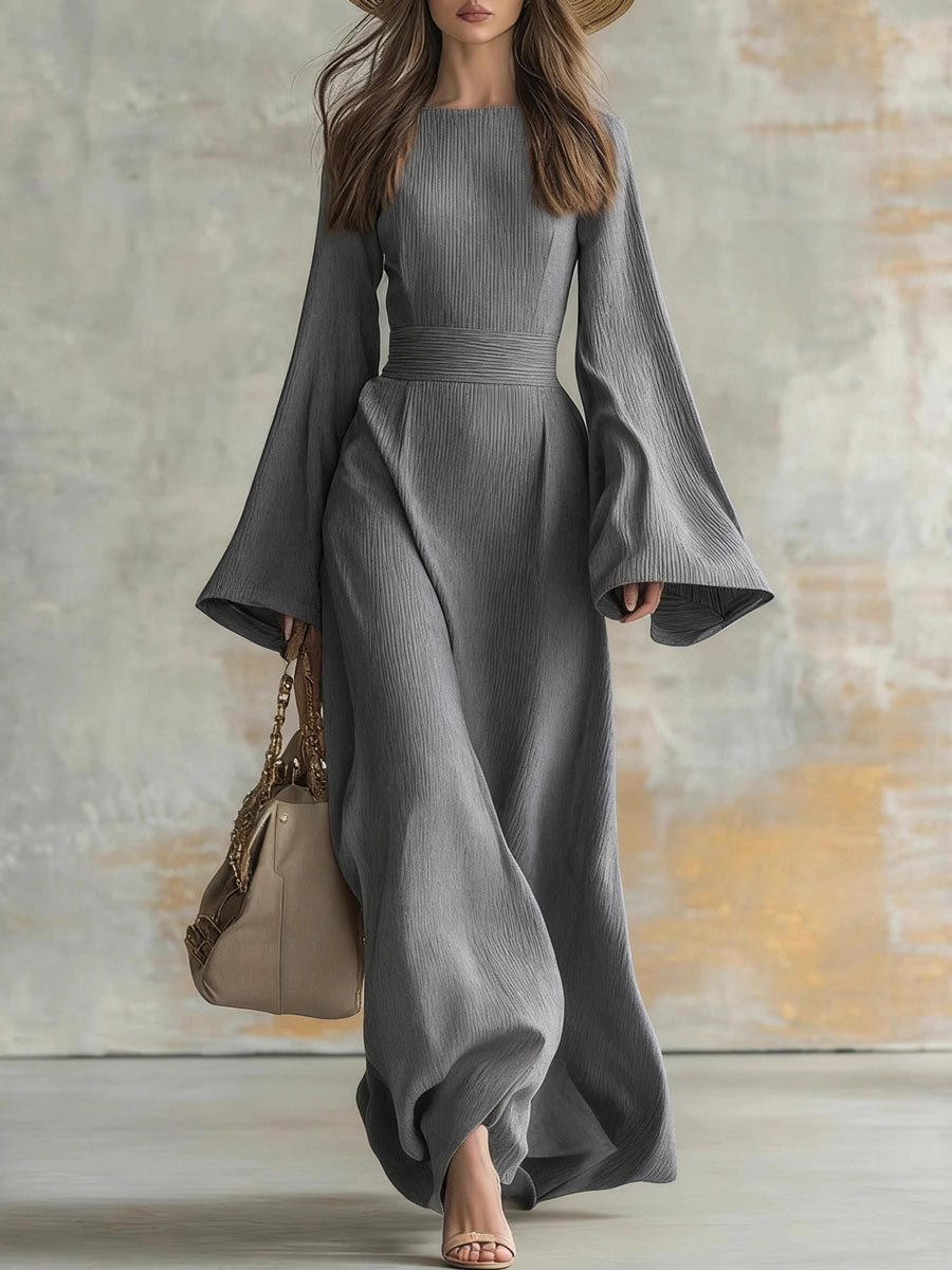 Women's Bell-sleeve Dress