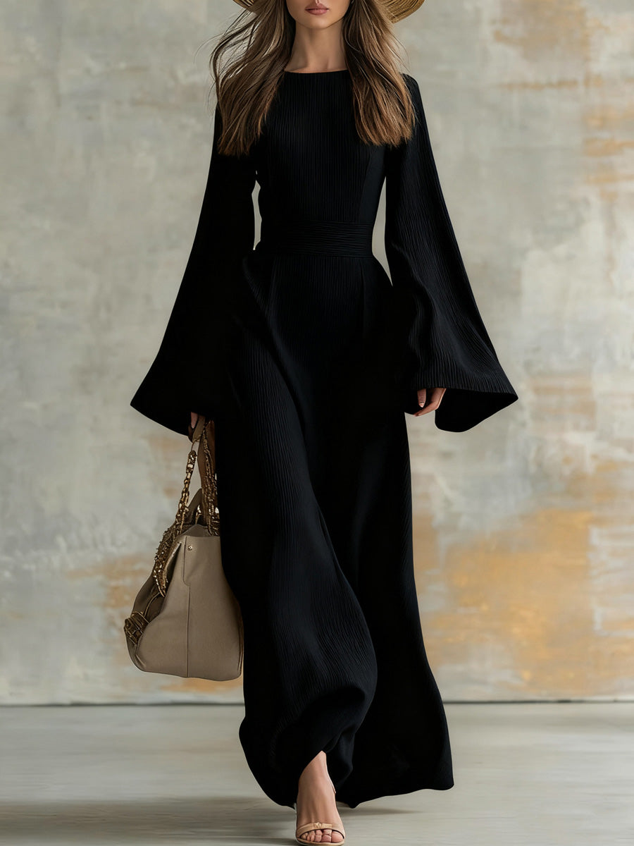 Women's Bell-sleeve Dress