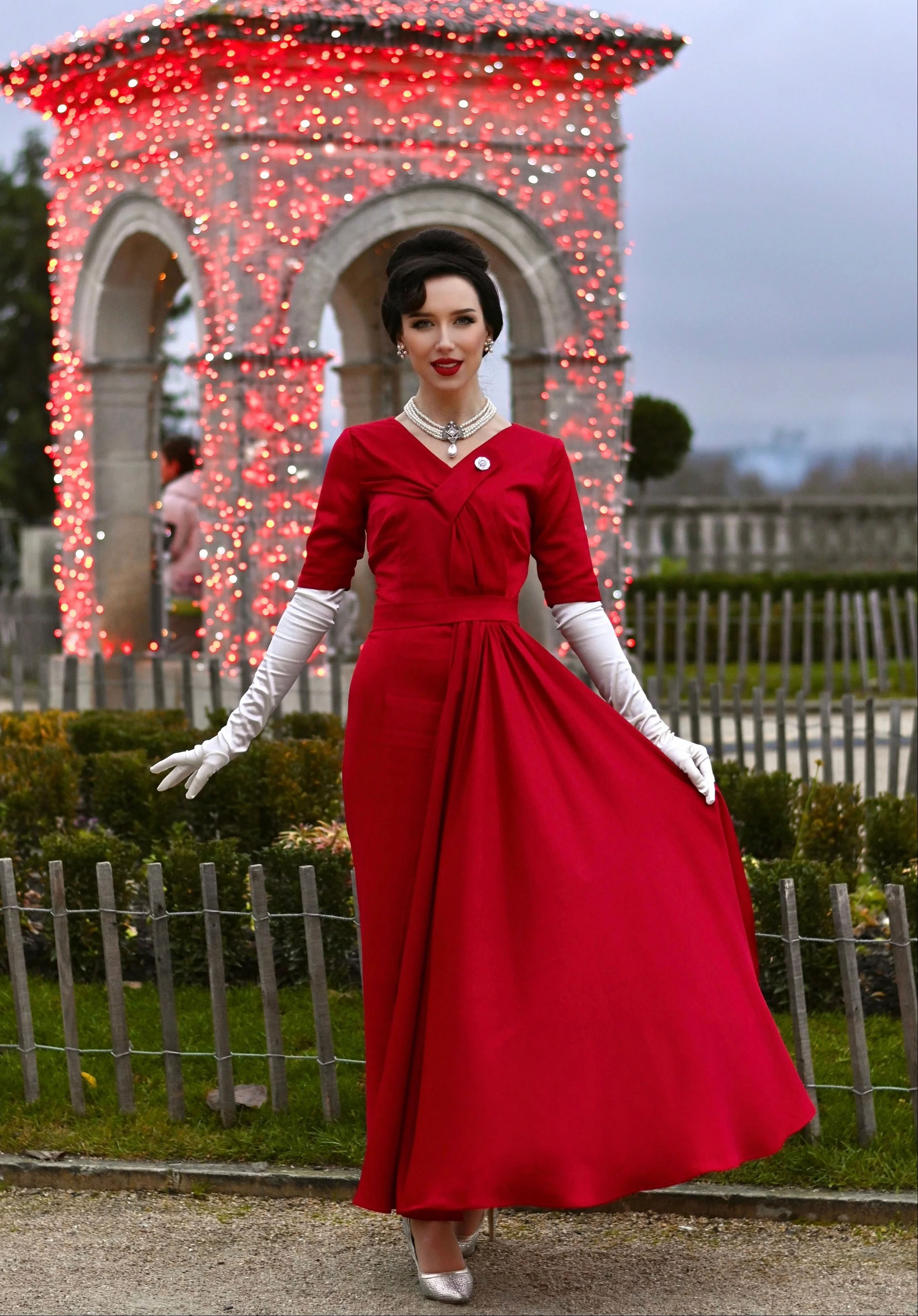 Nova Full-Length Retro Gown