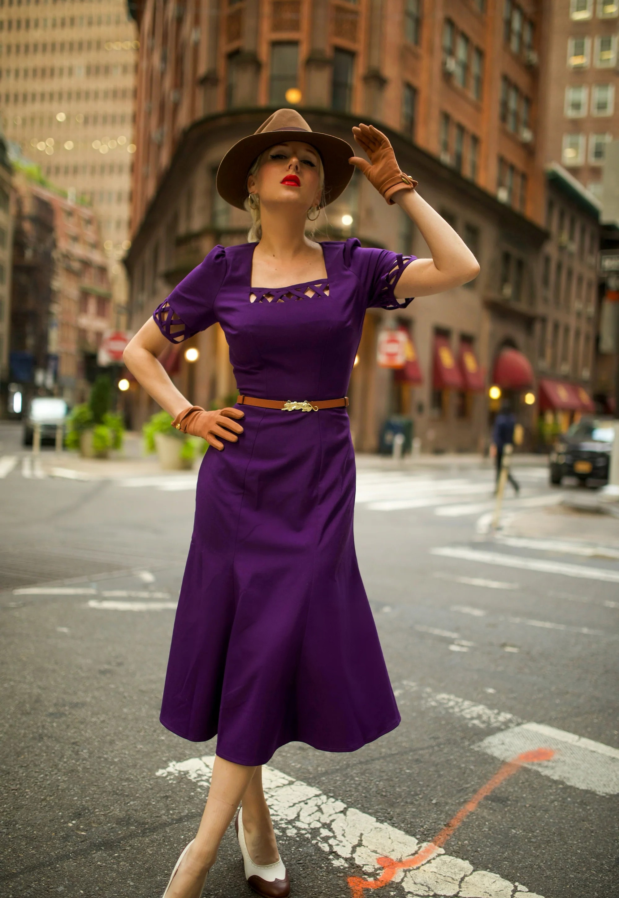 Vintage Inspired Dress – Retro Feminine Character Dress