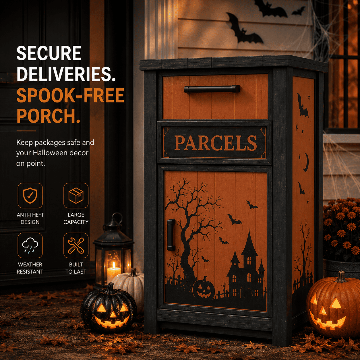 Mouseeu™ Outdoor Parcel Drop Box