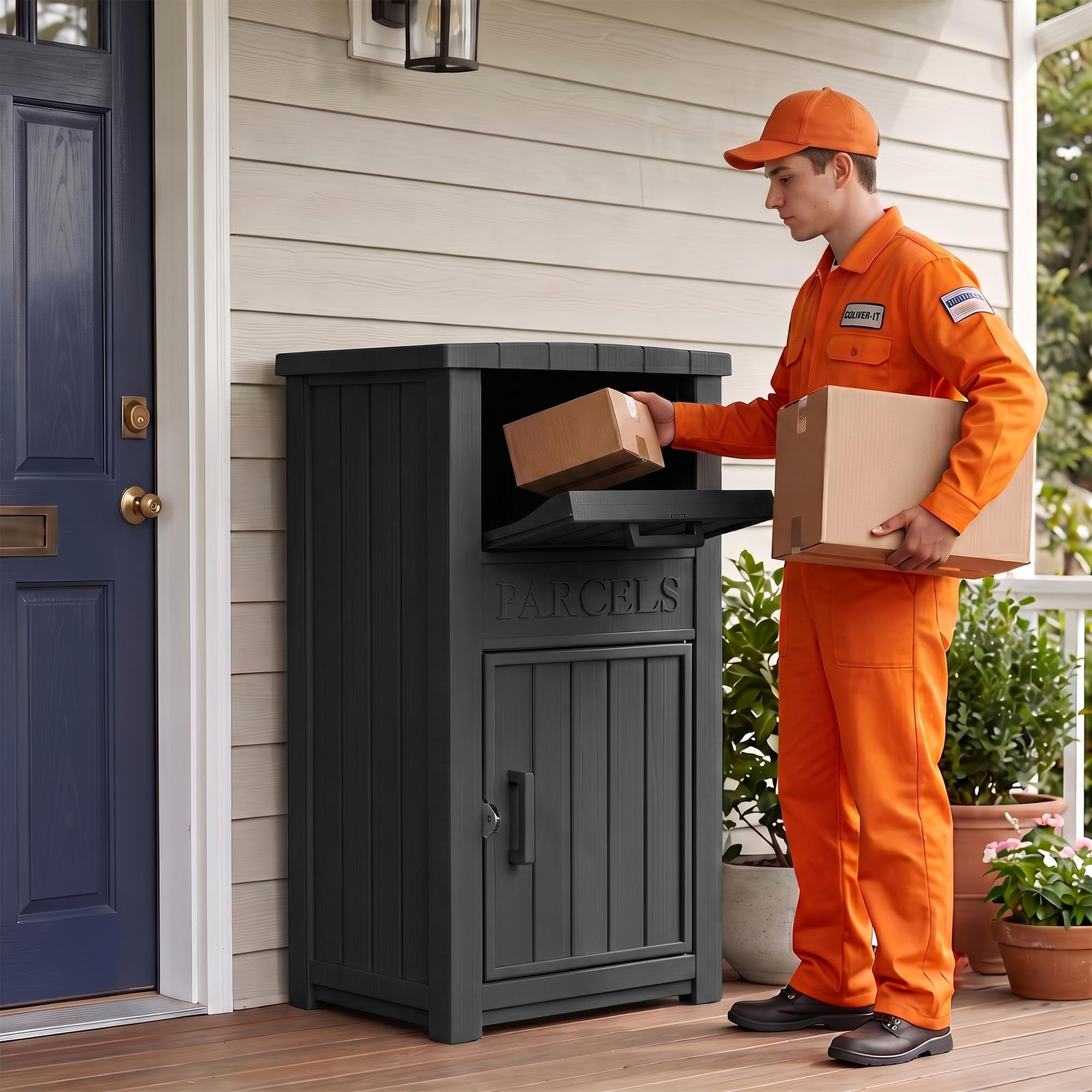 Mouseeu™ Outdoor Parcel Drop Box