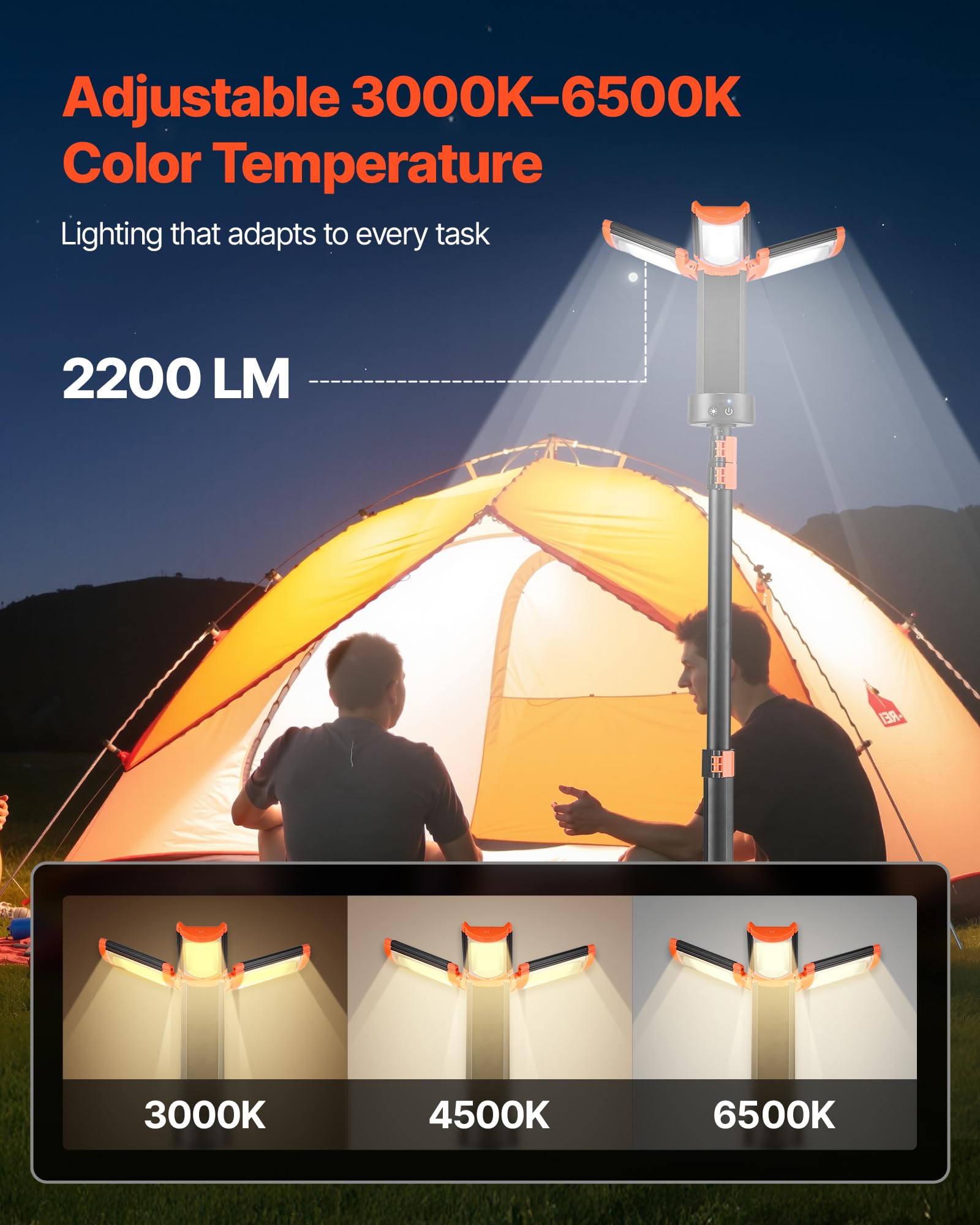 Work Light with Stand