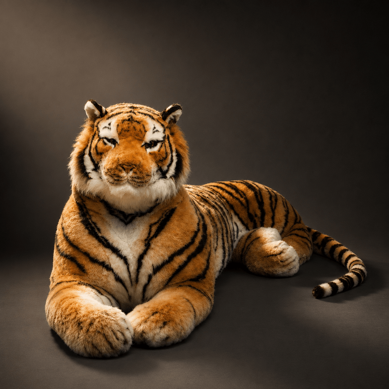 Life-Size Bengal Tiger Plush