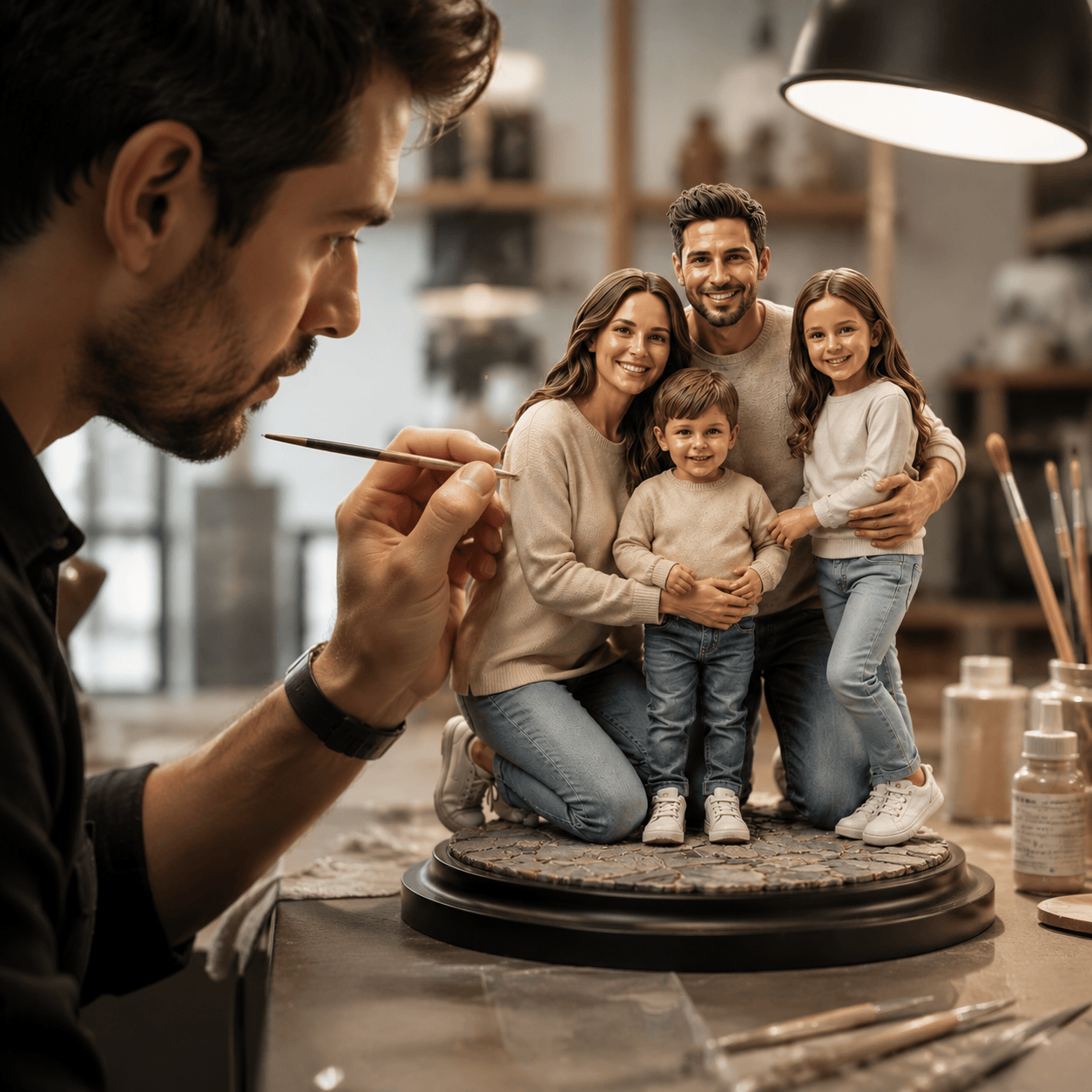 Custom 3D Printed Figurine from Your Photo