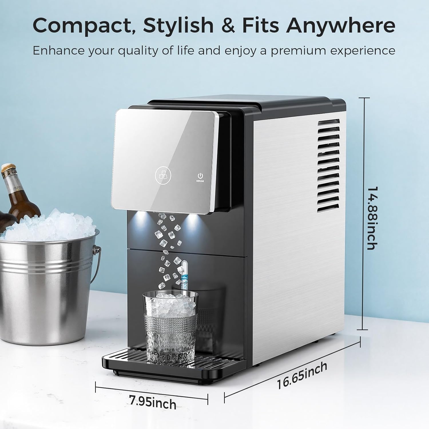 Countertop Automatic Nugget Ice Make