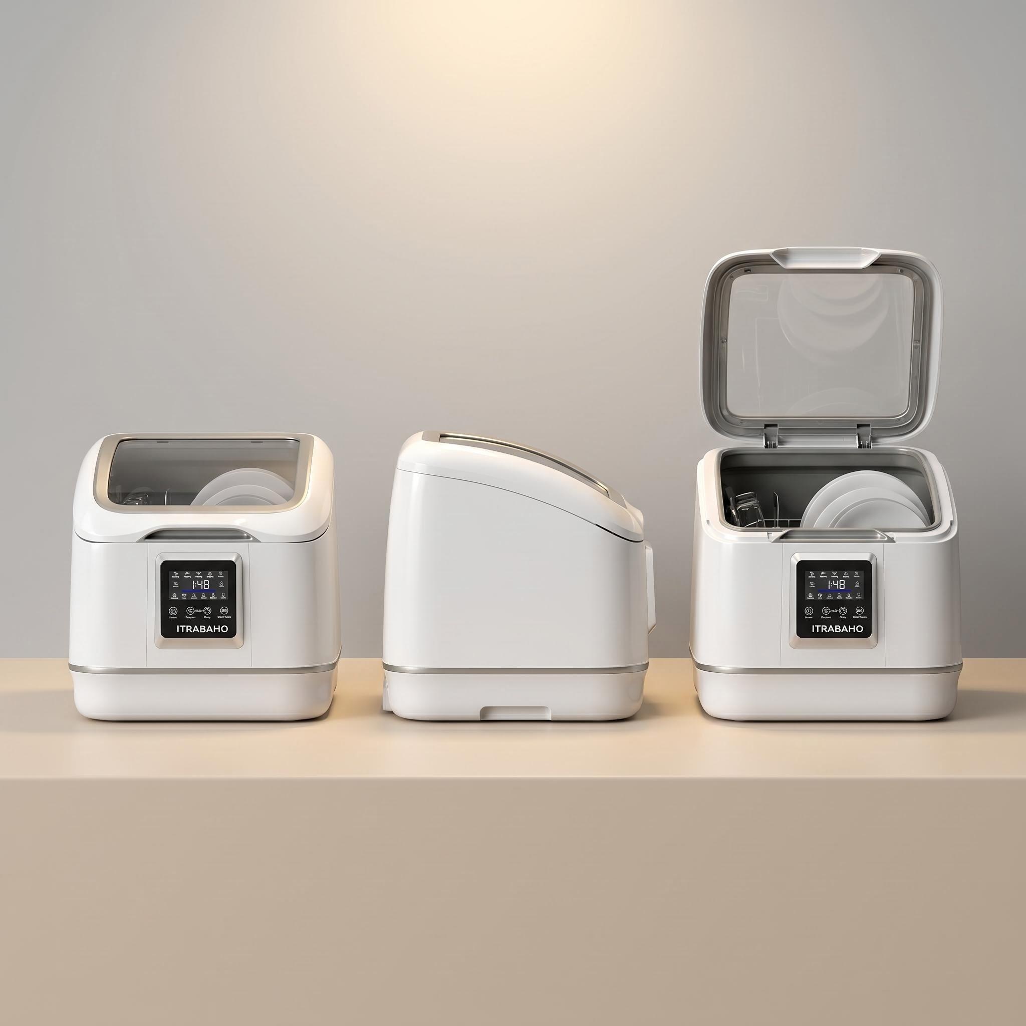 Itrabaho™ Compact Tabletop Dishwasher