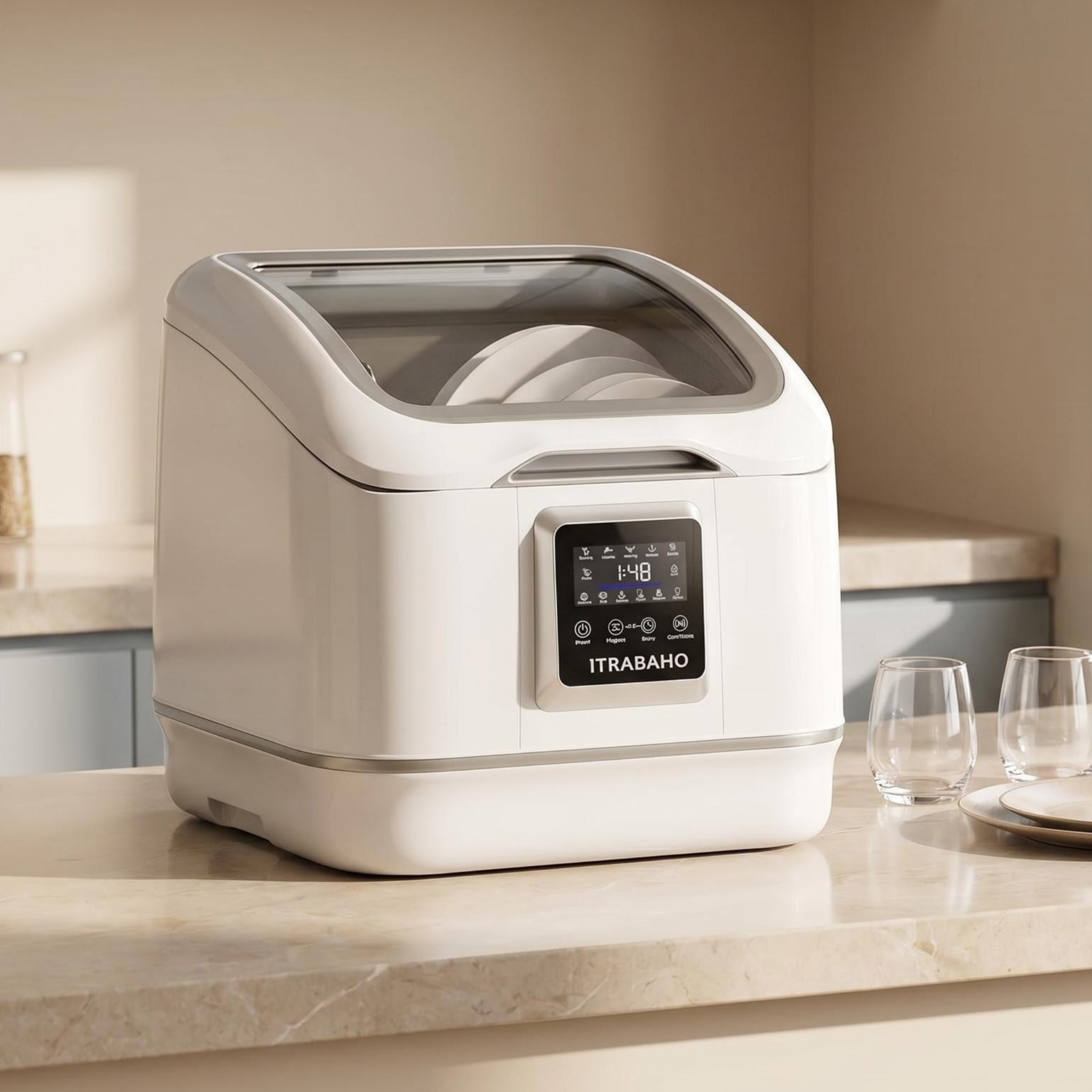 Itrabaho™ Compact Tabletop Dishwasher