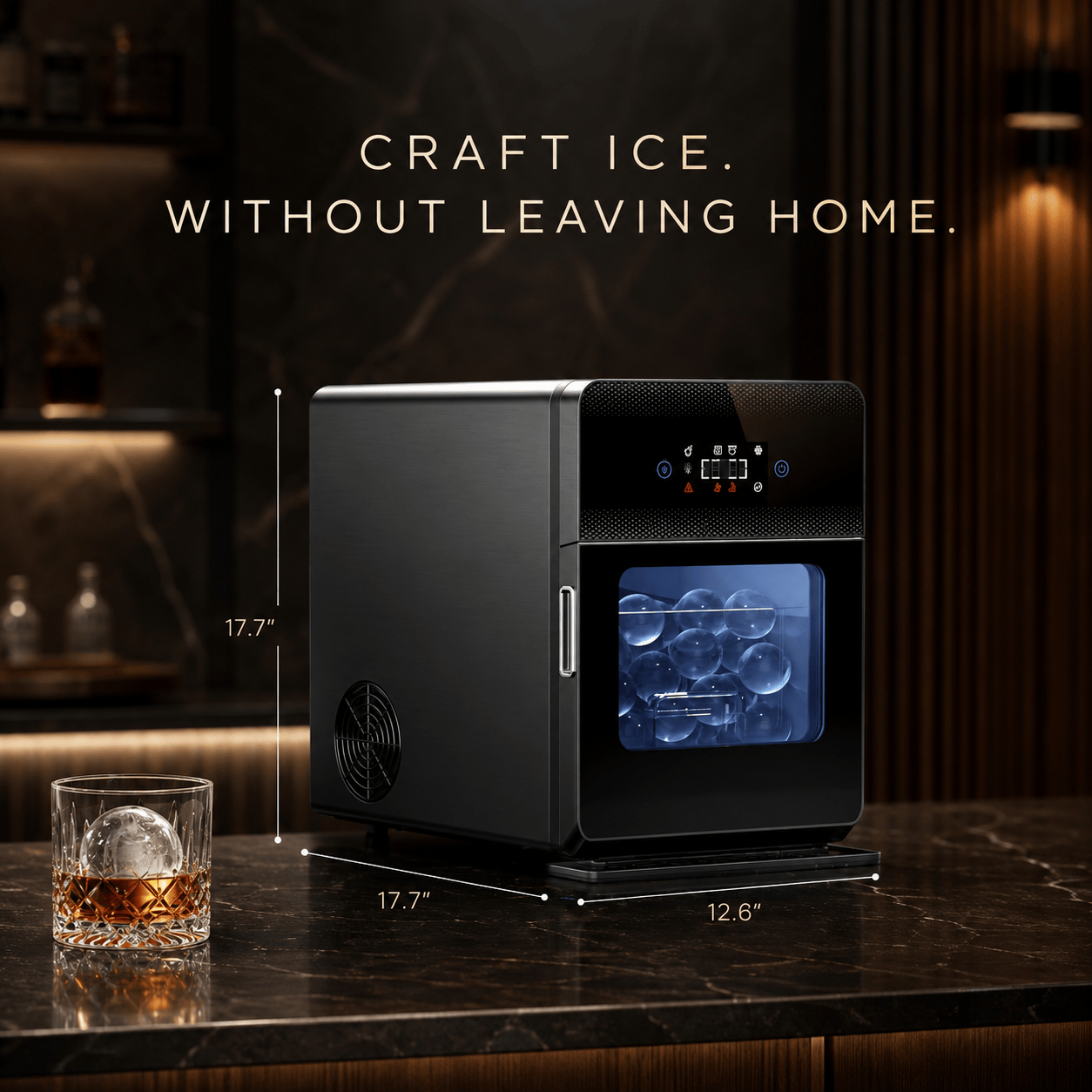 Crystal Clear Sphere Ice Maker