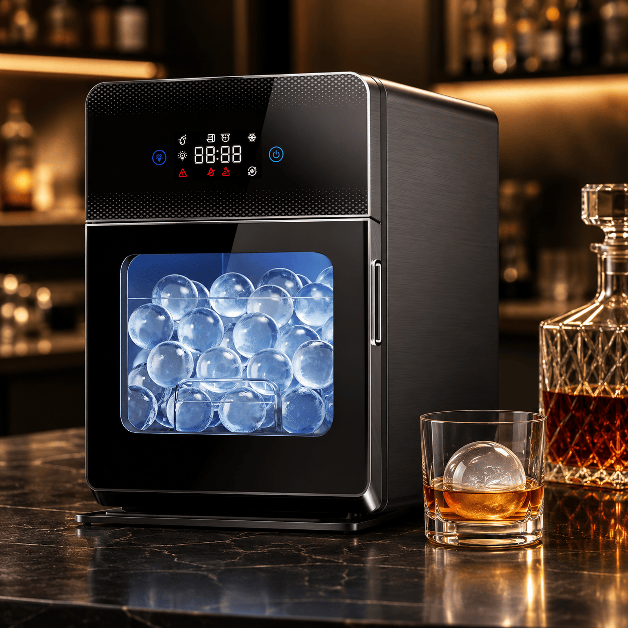 Crystal Clear Sphere Ice Maker