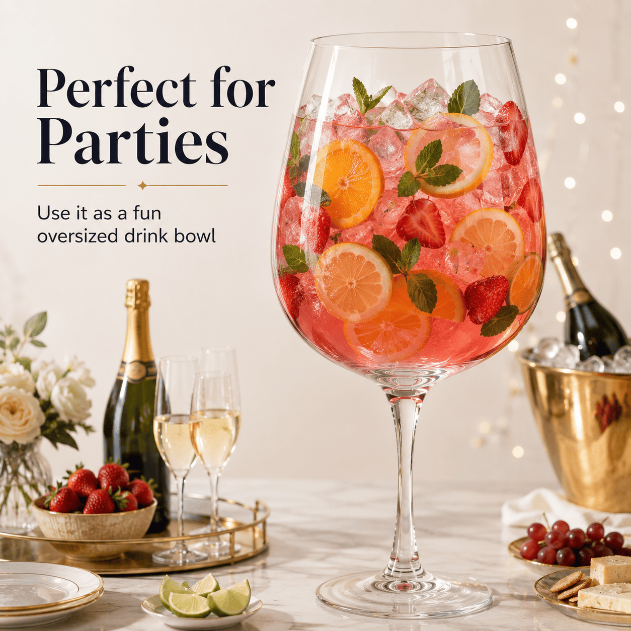 Giant Oversized Wine Glass
