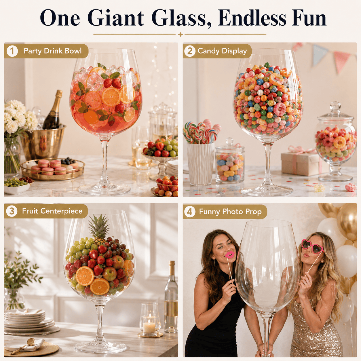 Giant Oversized Wine Glass