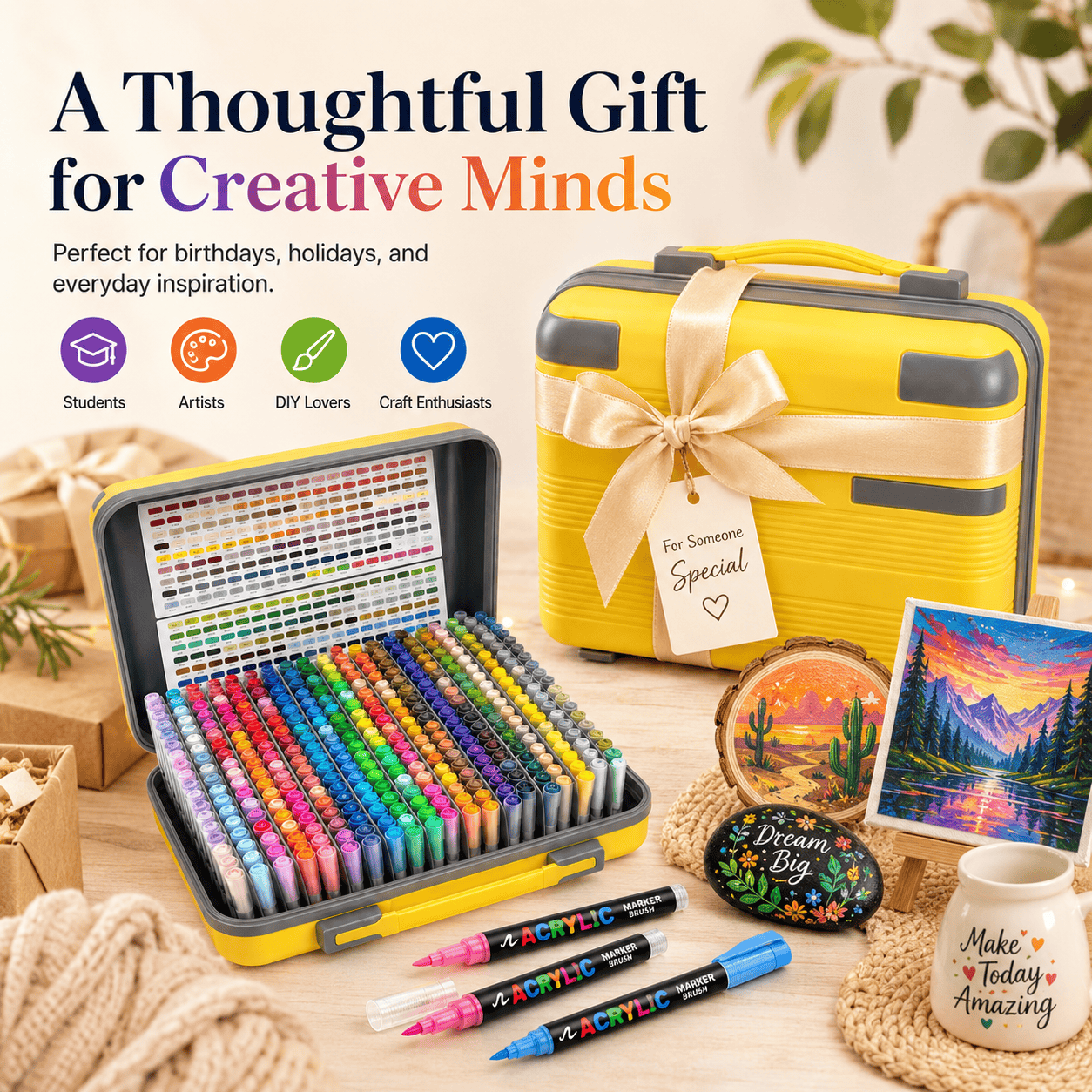 Ultimate Acrylic Paint Marker Collection – 168 to 366 Vibrant Colors