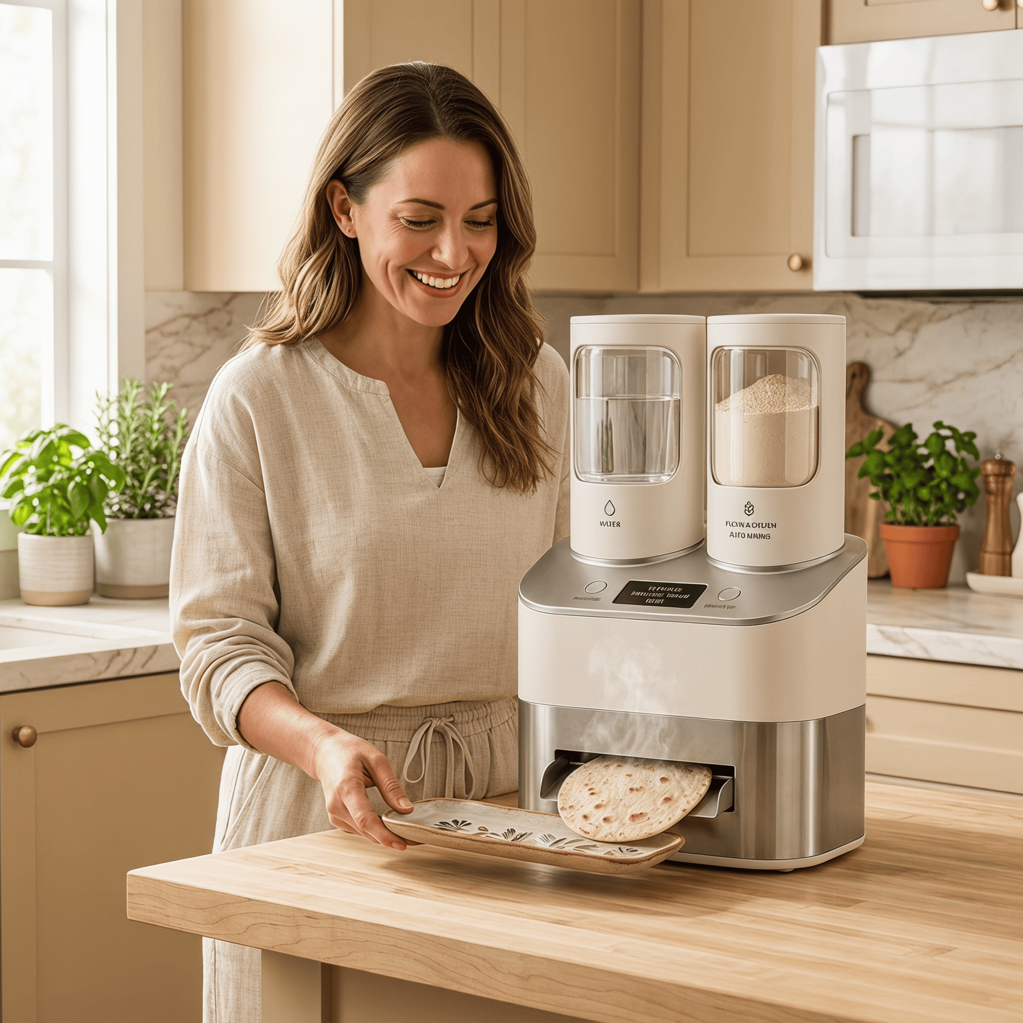 Itrabaho™ Fully Automatic Smart Flatbread Maker